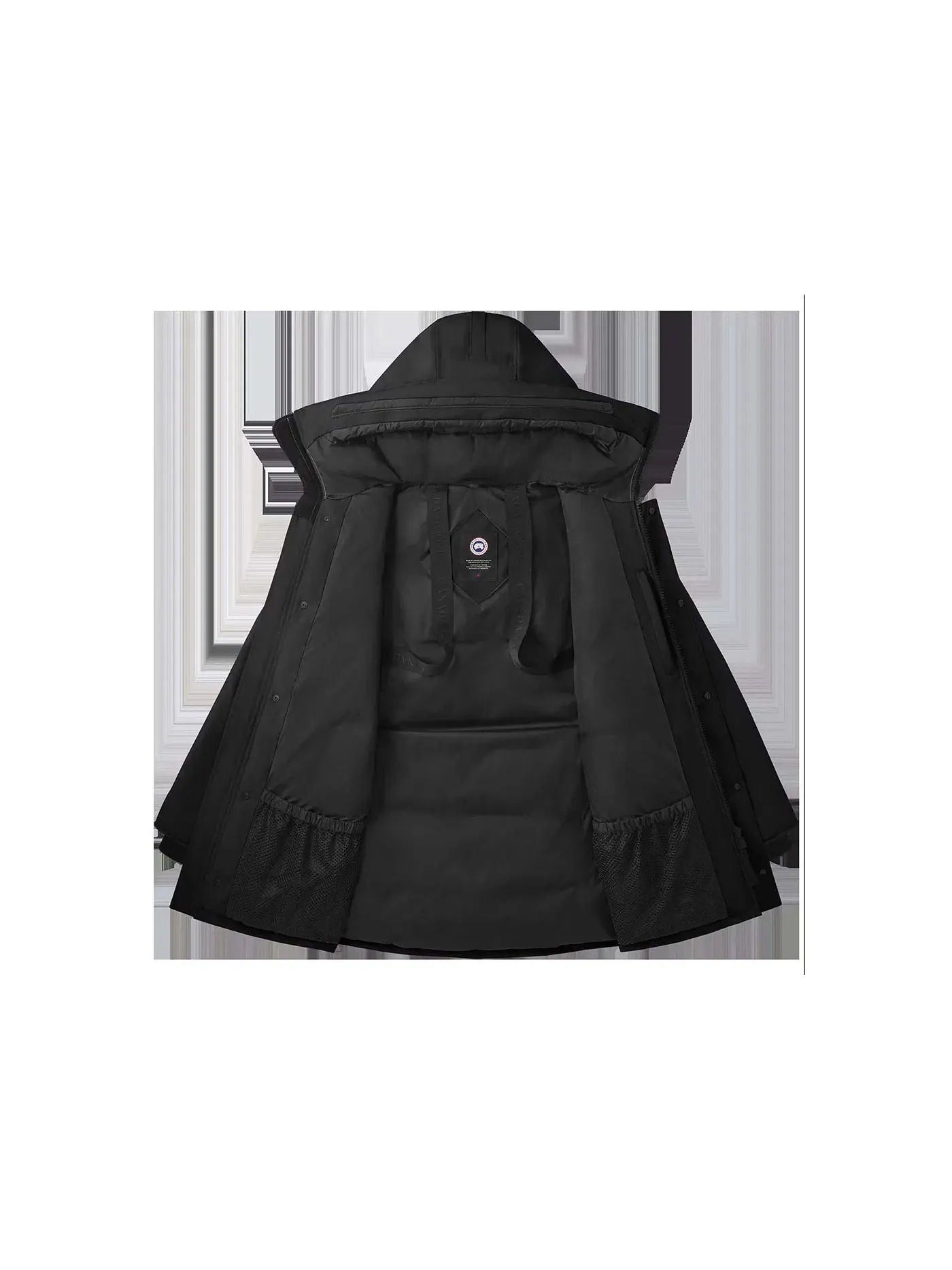 Мужская куртка-парка с длинным рукавом Canada Goose Langford Parka Jacket — изображение 2 из 2, черный