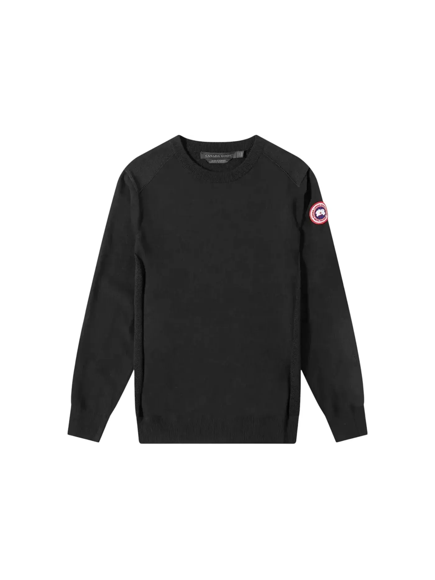 Мужской свитшот с длинным рукавом Knit Canada Goose — изображение 1 из 1, черный