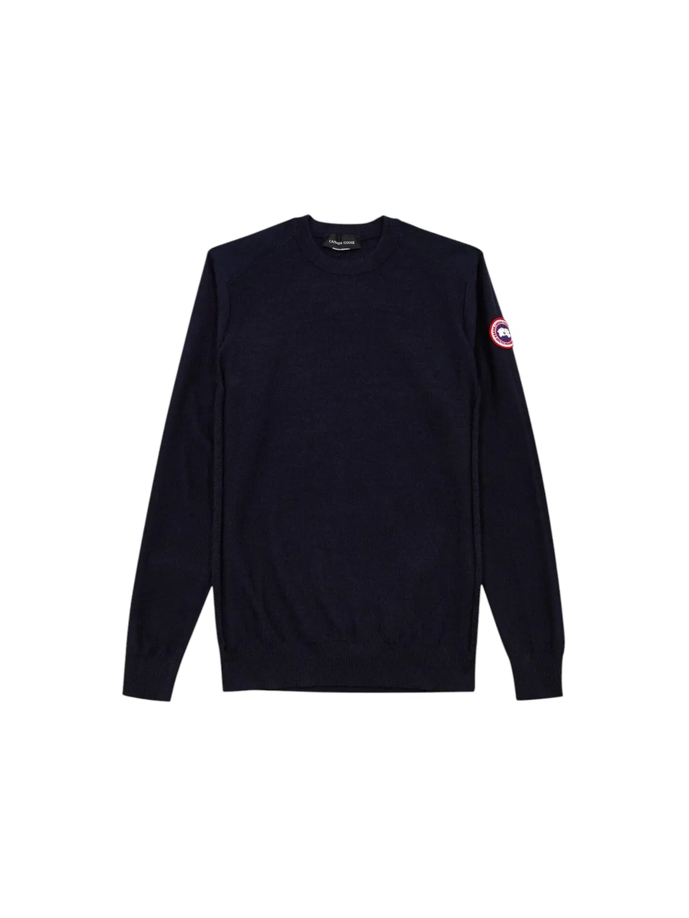 Мужской свитер из вязаного полотна Canada Goose — изображение 1 из 1, темно-синий
