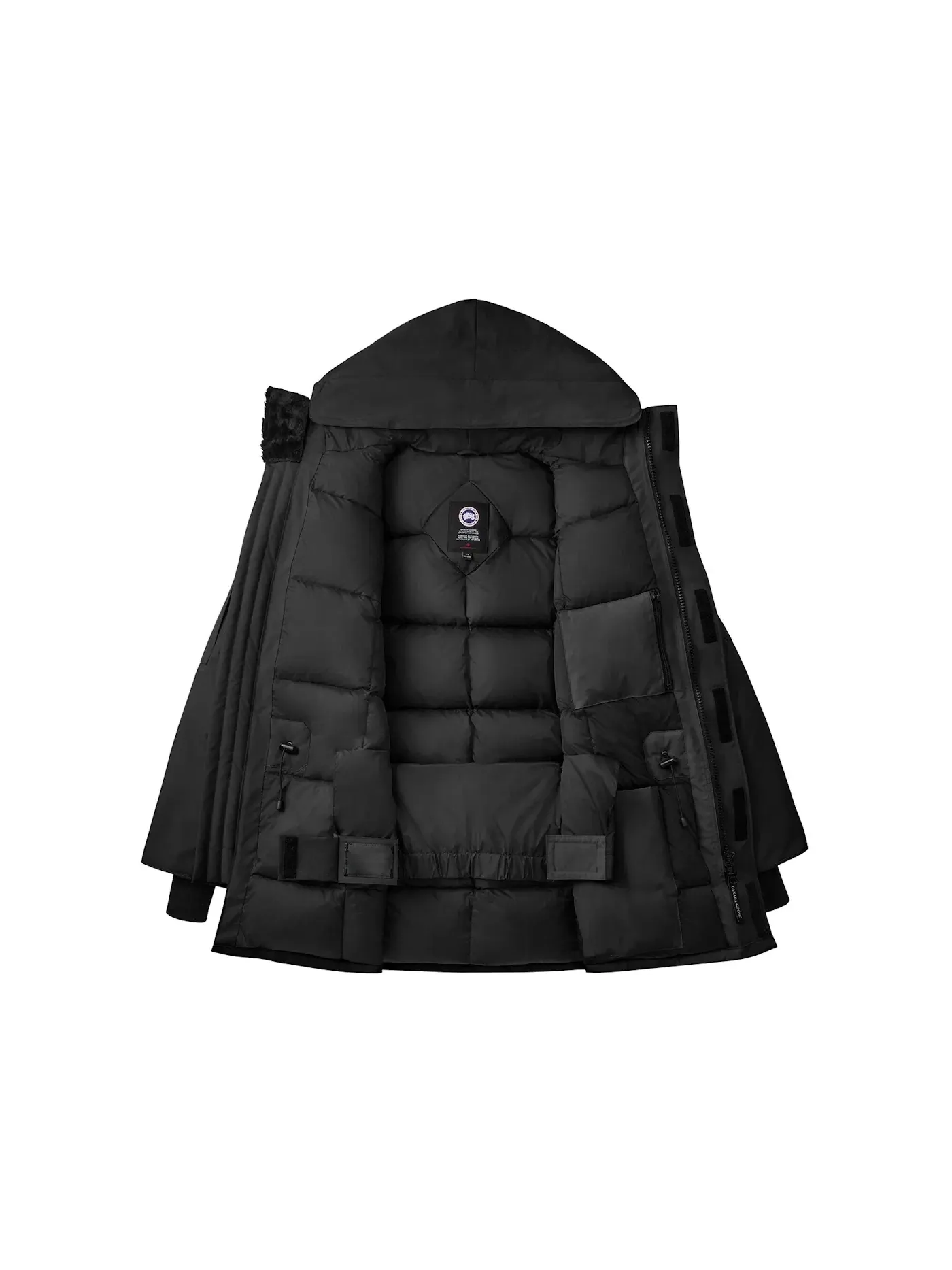 Мужская парка экспедиционная Heritage с длинным рукавом Parka Canada Goose — изображение 2 из 2, черный