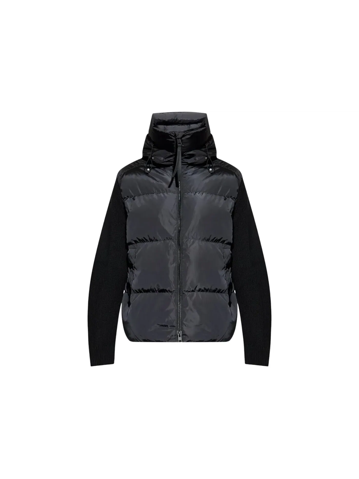 Мужской свитшот на молнии с вязаным воротником Canada Goose — изображение 1 из 1, черный