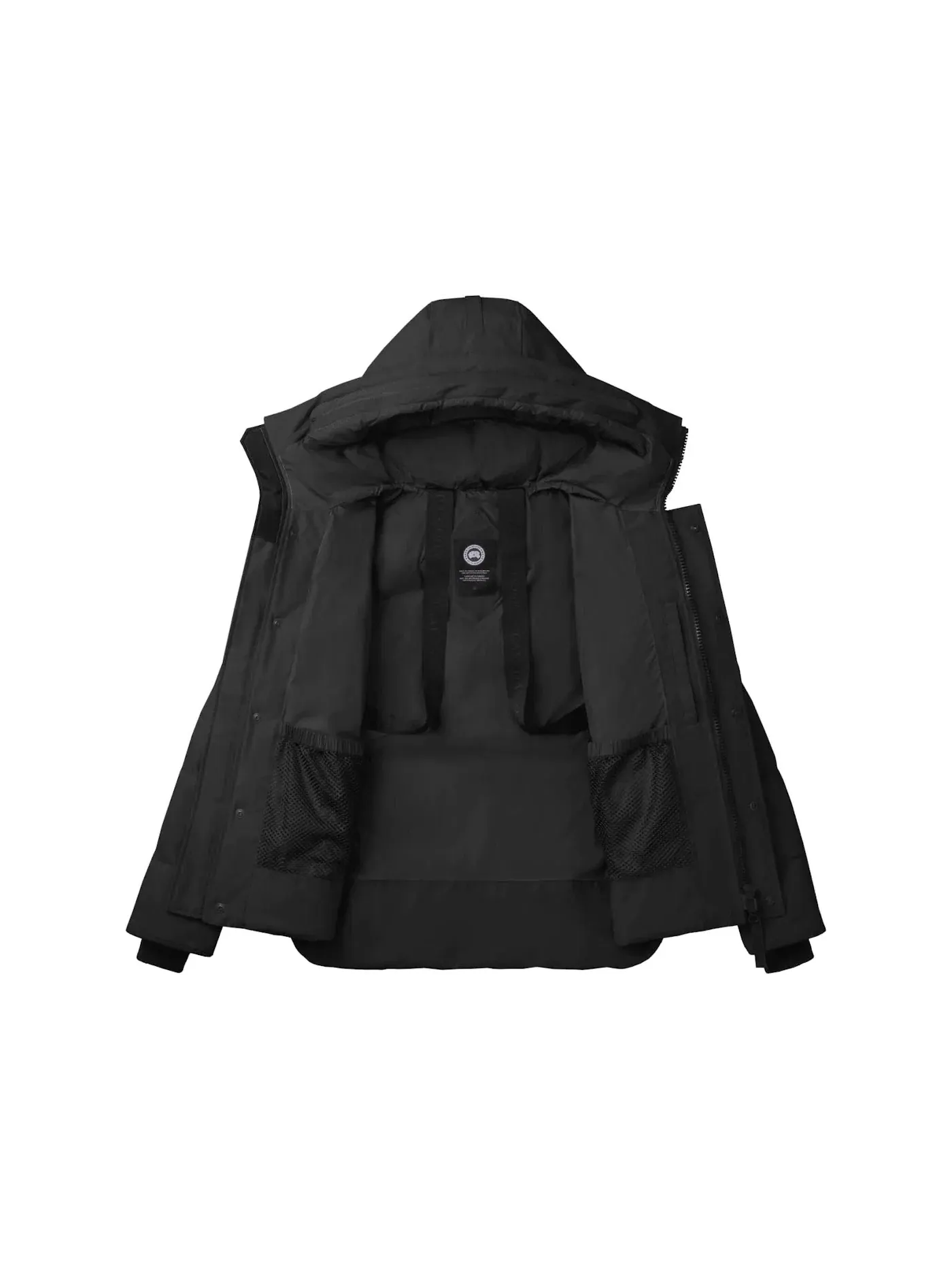 Мужское пальто-парка с длинным рукавом Parka Canada Goose — изображение 2 из 2, черный