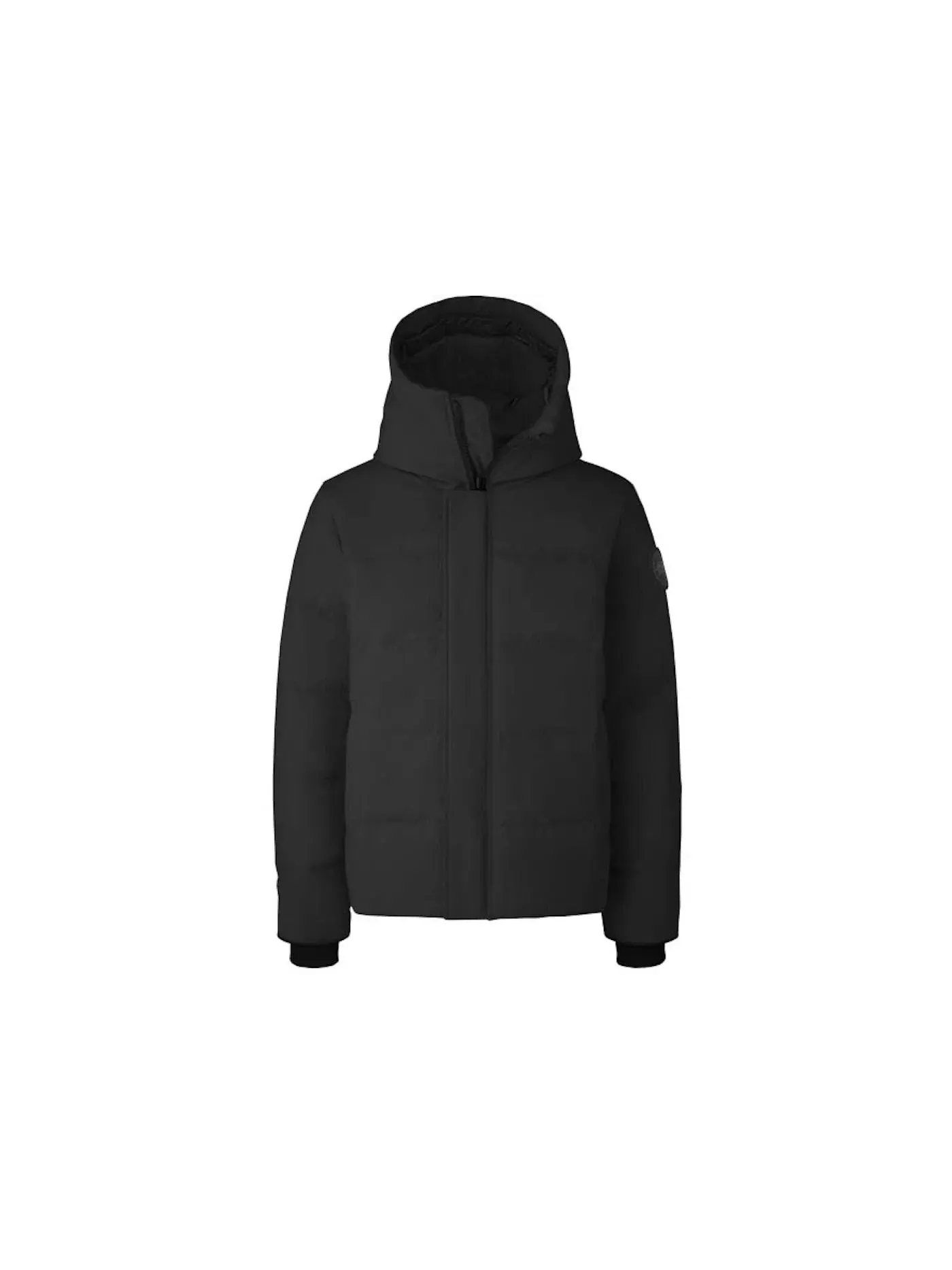 Мужская куртка-парка с принтом Canada Goose Jacket — изображение 1 из 2, черный