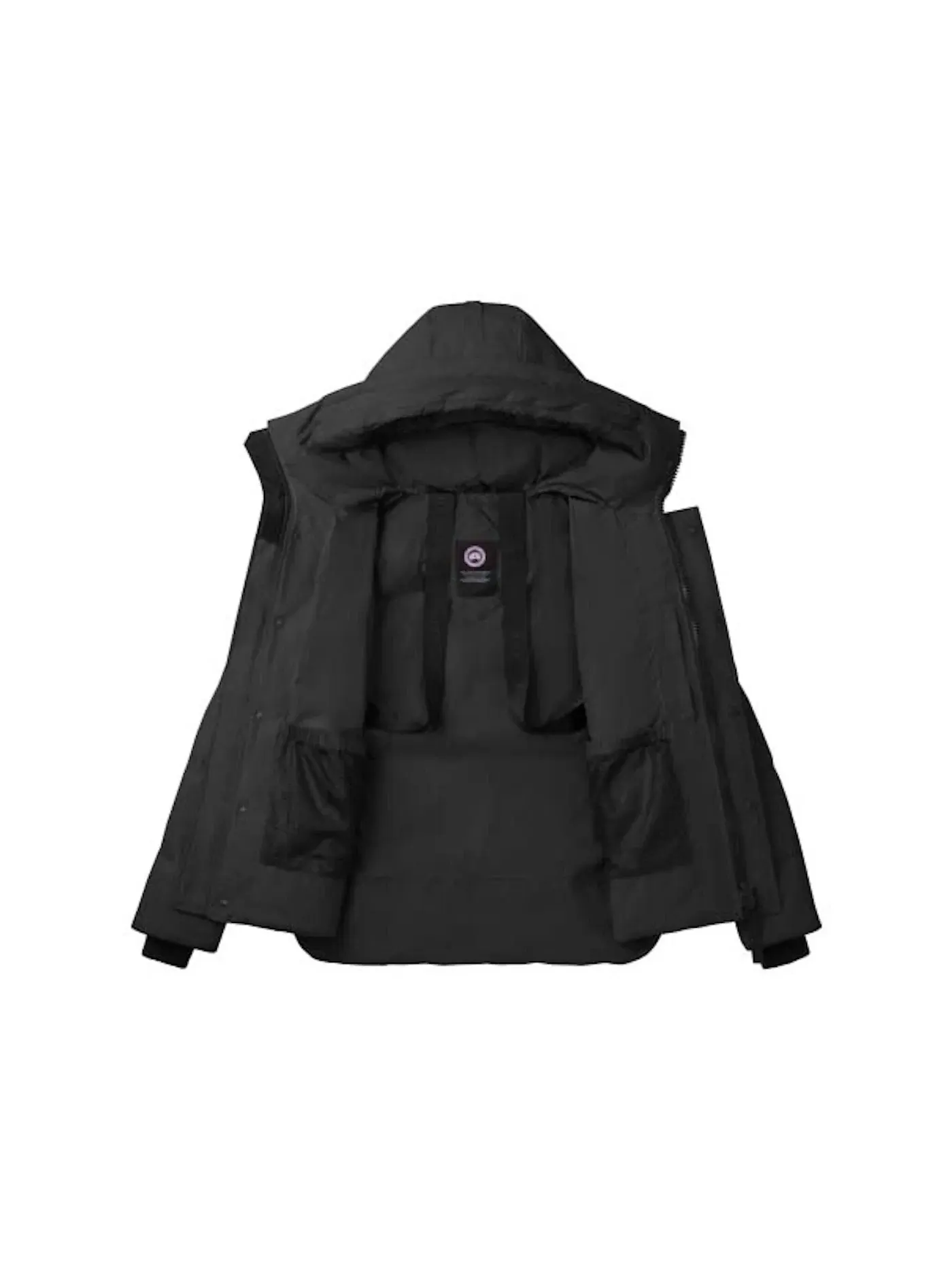 Мужская куртка-парка с принтом Canada Goose Jacket — изображение 2 из 2, черный
