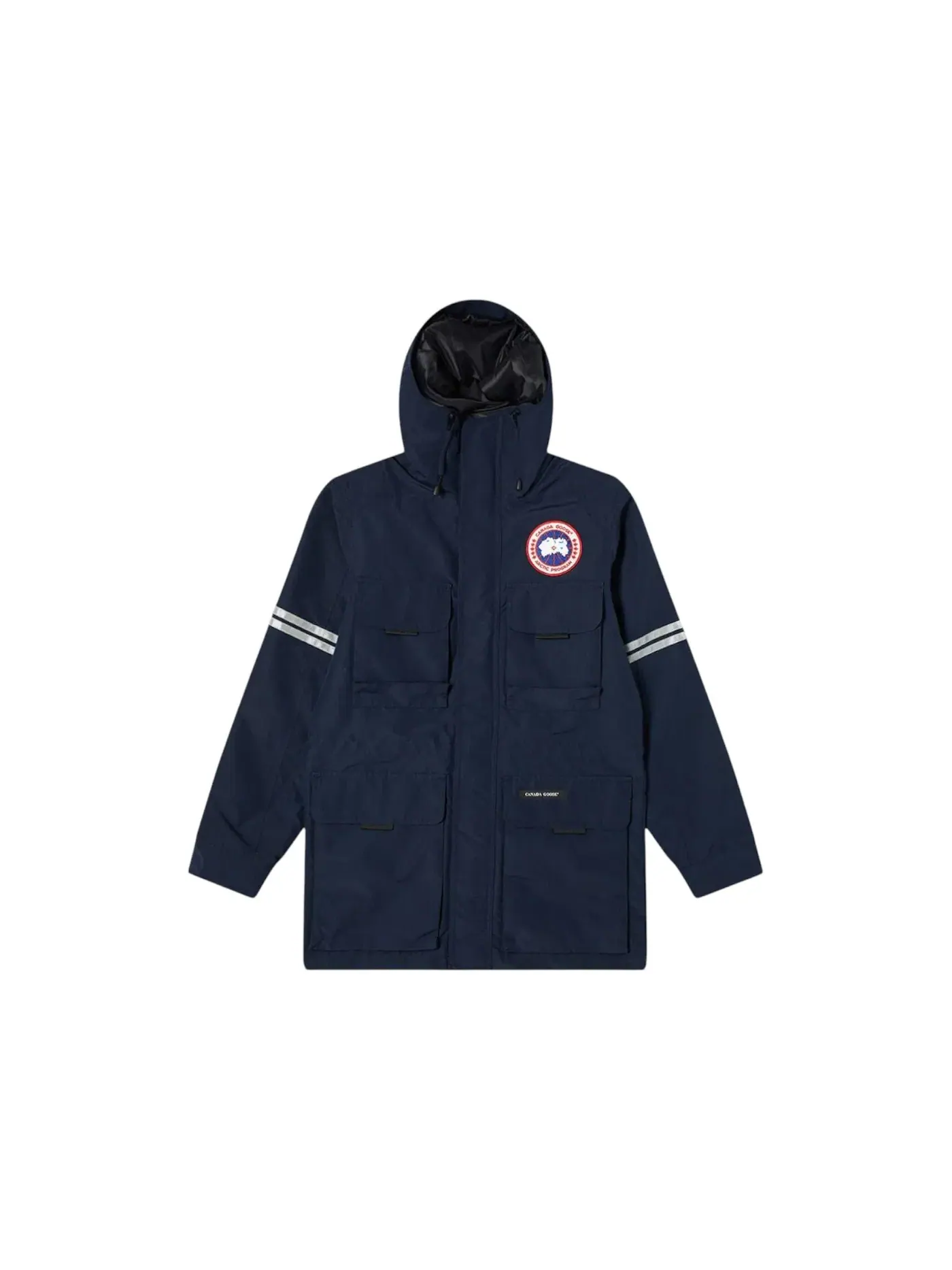 Мужская куртка с принтом Science Research Classic Badge Canada Goose — изображение 1 из 1, темно-синий