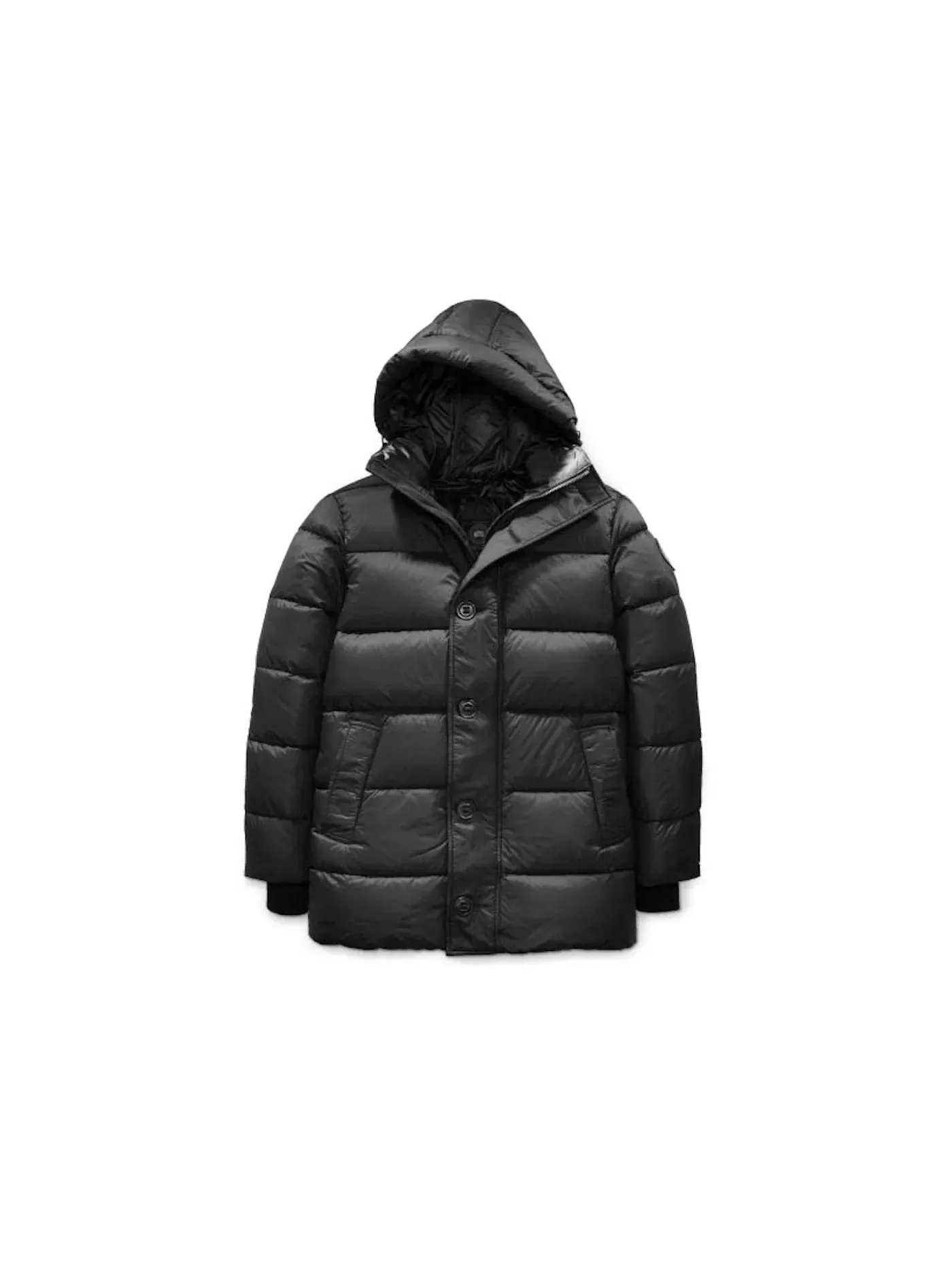 Мужская куртка-парка с длинным рукавом Parka Canada Goose — изображение 1 из 1, черный