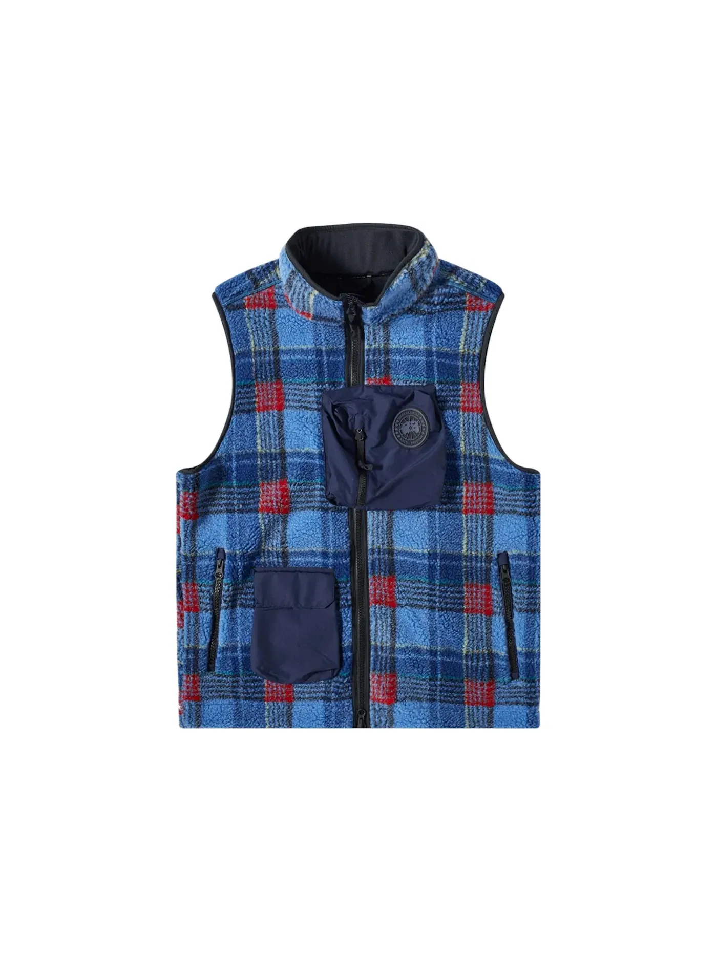 Мужской жилет с принтом Canada Goose x NBA Collection Union Legion Fleece Vest — изображение 1 из 1, синий