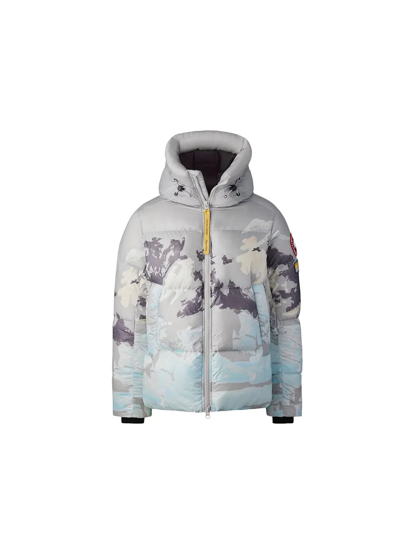 Мужская куртка-пуховик с принтом Crofton Puffer Jacket Canada Goose, Landscape Print — изображение 1 из 3