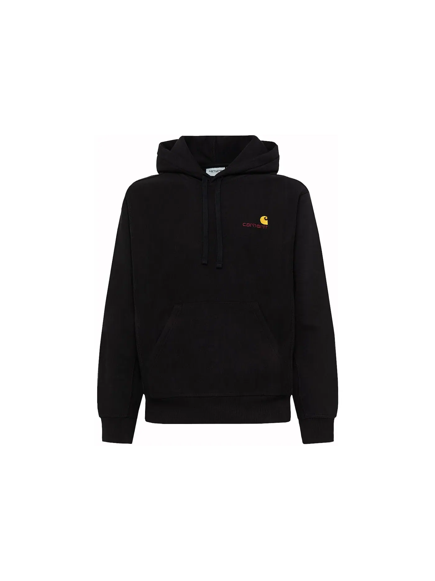 Мужской худи с капюшоном American Script Carhartt — изображение 1 из 1, черный