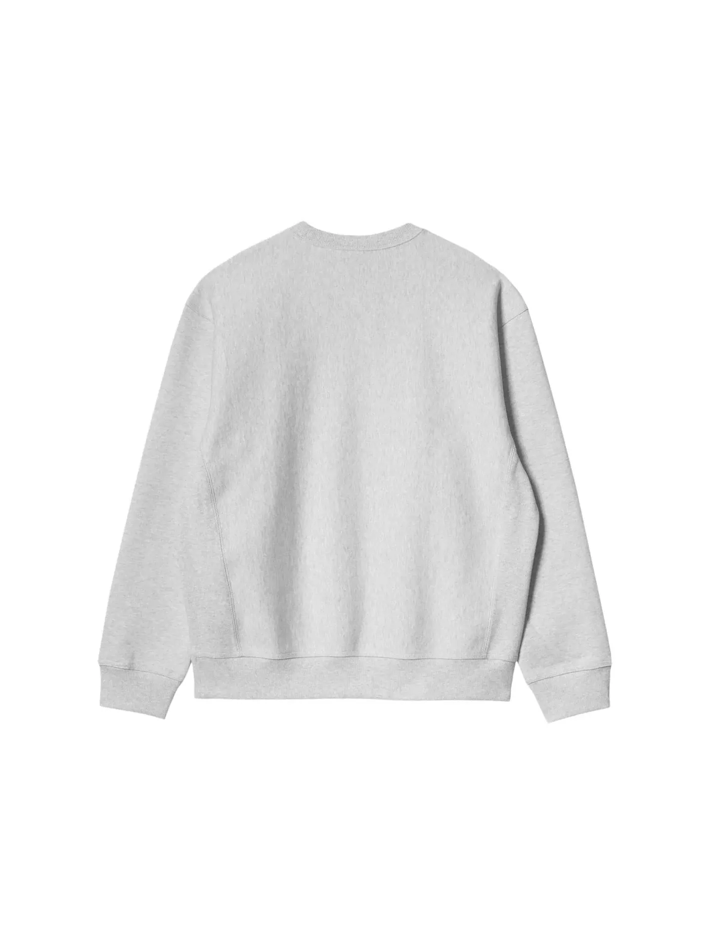Мужской свитшот с принтом American Script Carhartt — изображение 2 из 2, пепельный вереск