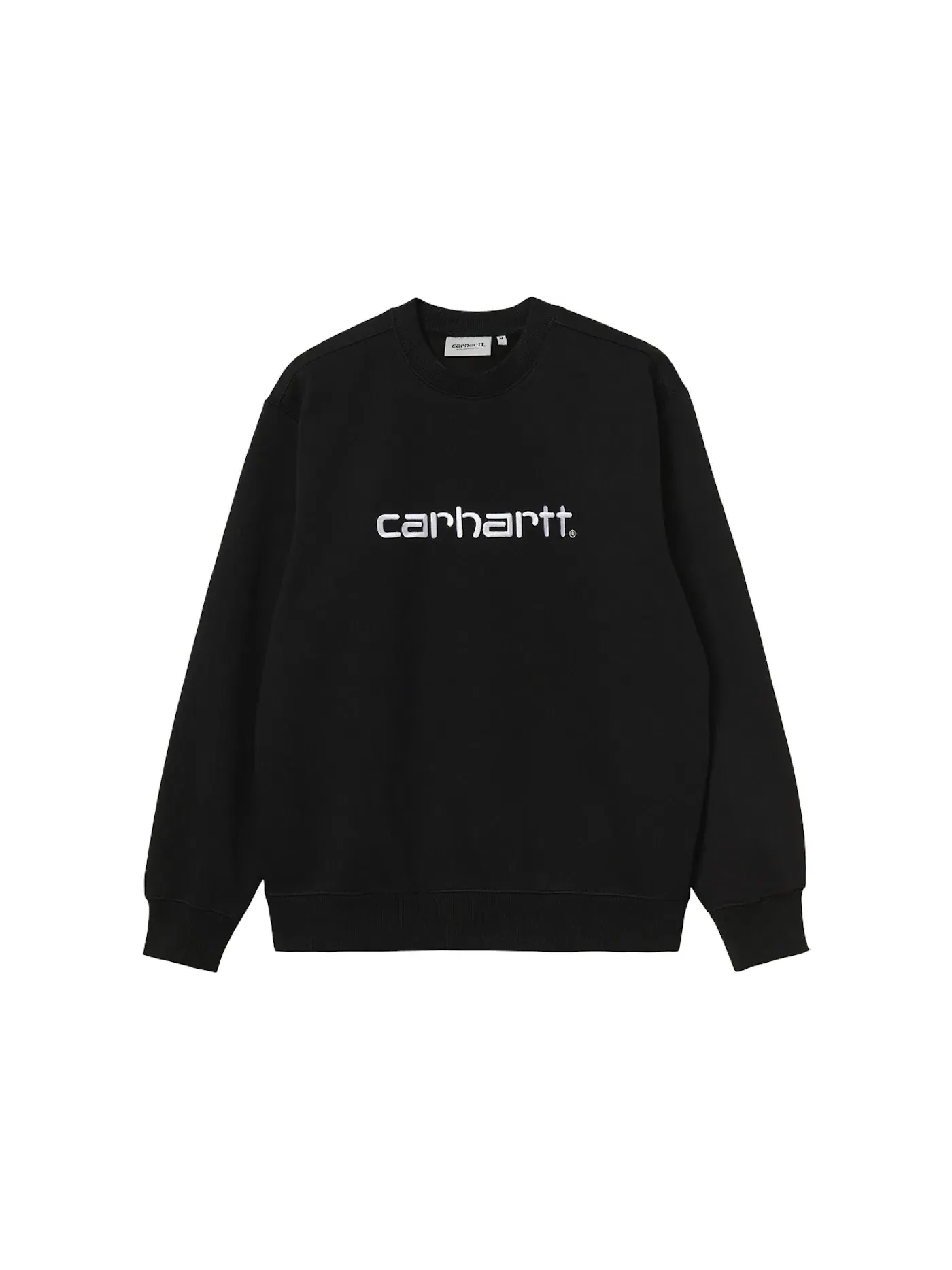 Мужской свитшот с принтом Carhartt WIP Carhartt — изображение 1 из 2, черный/белый