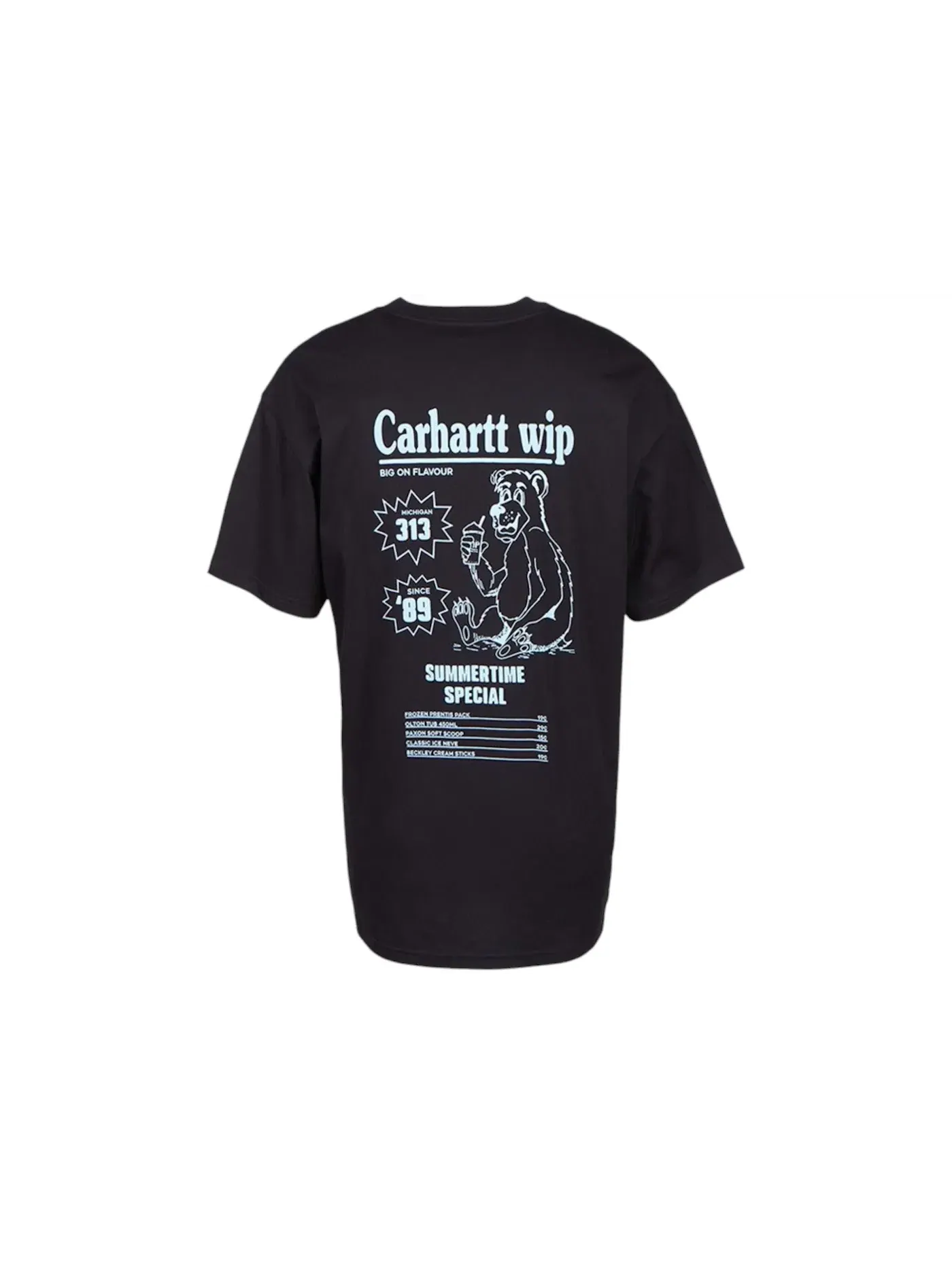 Мужская футболка хлопковая Carhartt WIP Catalogue S/S T-Shirt Carhartt — изображение 1 из 1, черный
