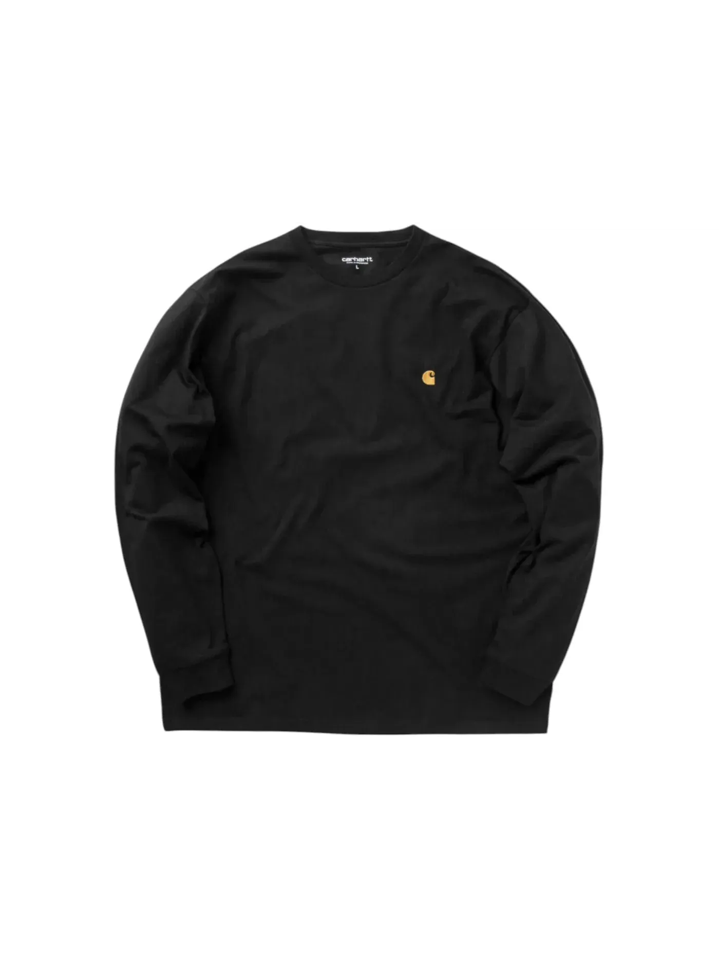 Мужская футболка с длинным рукавом L/S T-shirt Carhartt — изображение 1 из 1, черный