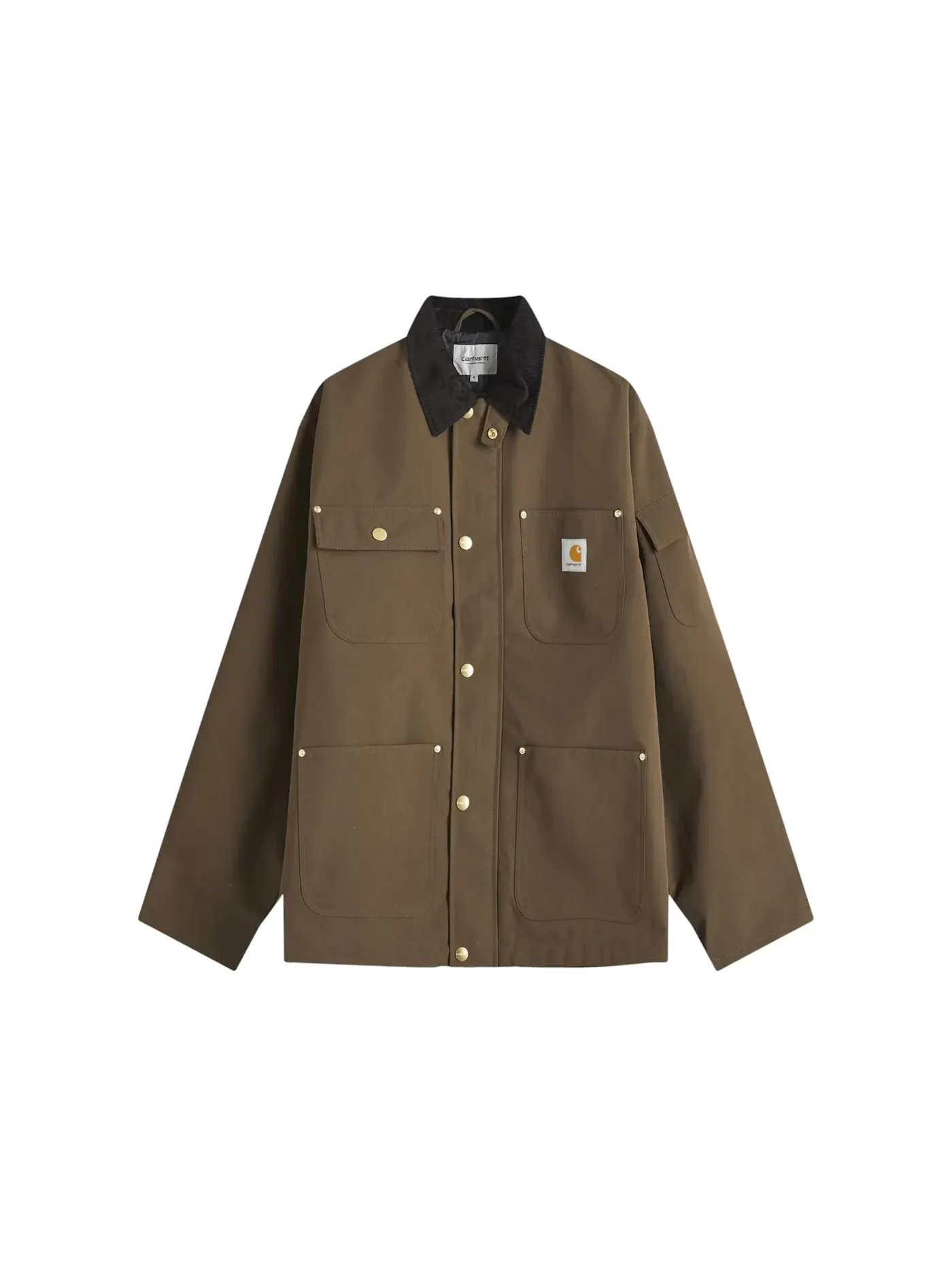 Мужская куртка Clapton Jacket Carhartt — изображение 1 из 1, черный