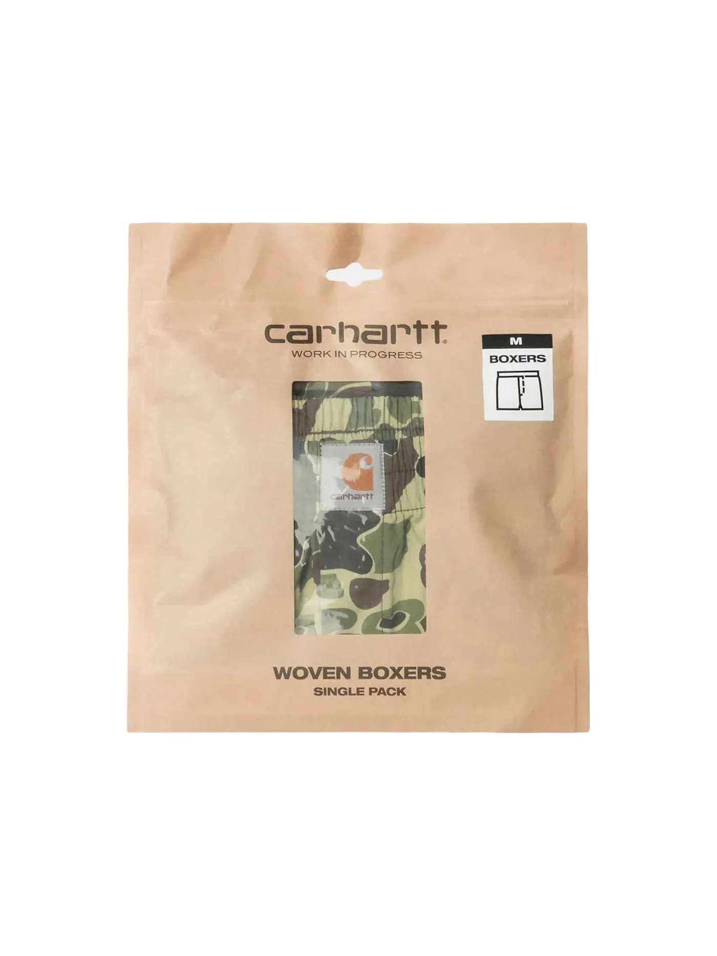 Мужские трусы Boxer Carhartt — изображение 2 из 2, зеленый