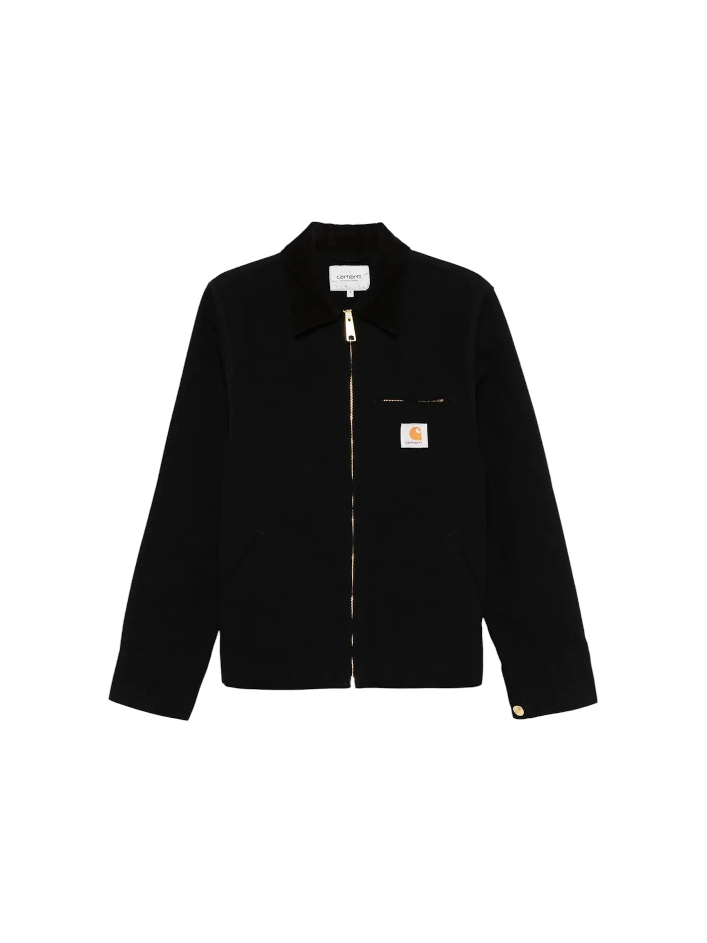 Унисекс куртка с длинным рукавом Detroit Jacket Carhartt — изображение 1 из 1, черный/черный