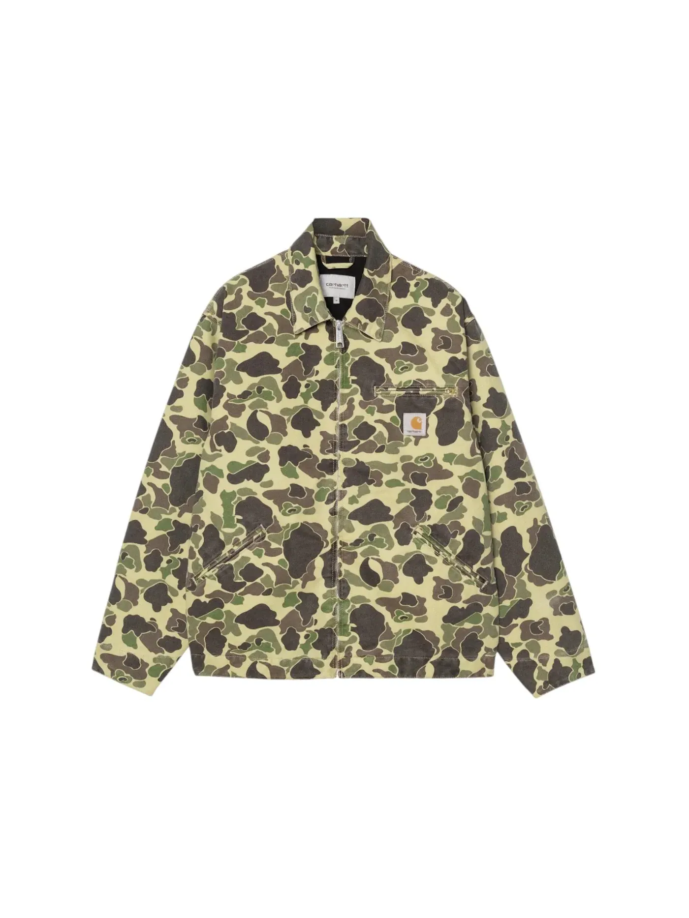 Мужская куртка-детройт с принтом Carhartt WIP Detroit Jacket Carhartt — изображение 1 из 3, зеленый