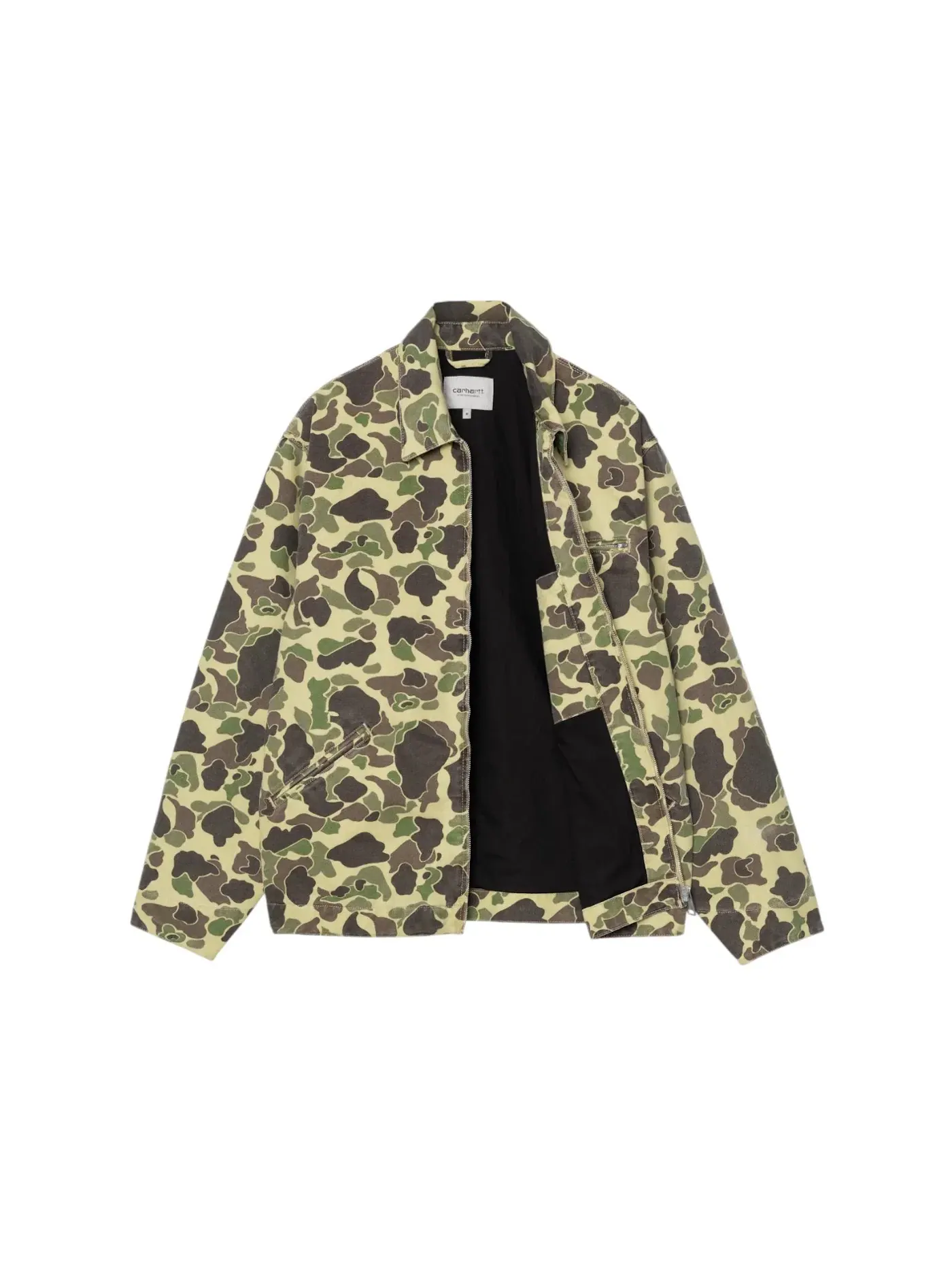 Мужская куртка-детройт с принтом Carhartt WIP Detroit Jacket Carhartt — изображение 2 из 3, зеленый