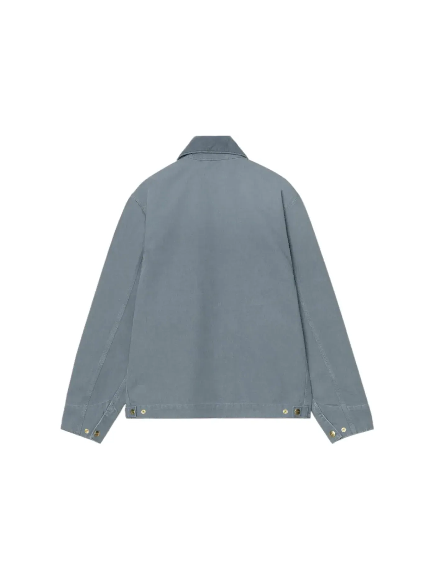 Мужская куртка с хлопковым канвасом Carhartt WIP Detroit Jacket (Stone Canvas) — изображение 2 из 2, синий