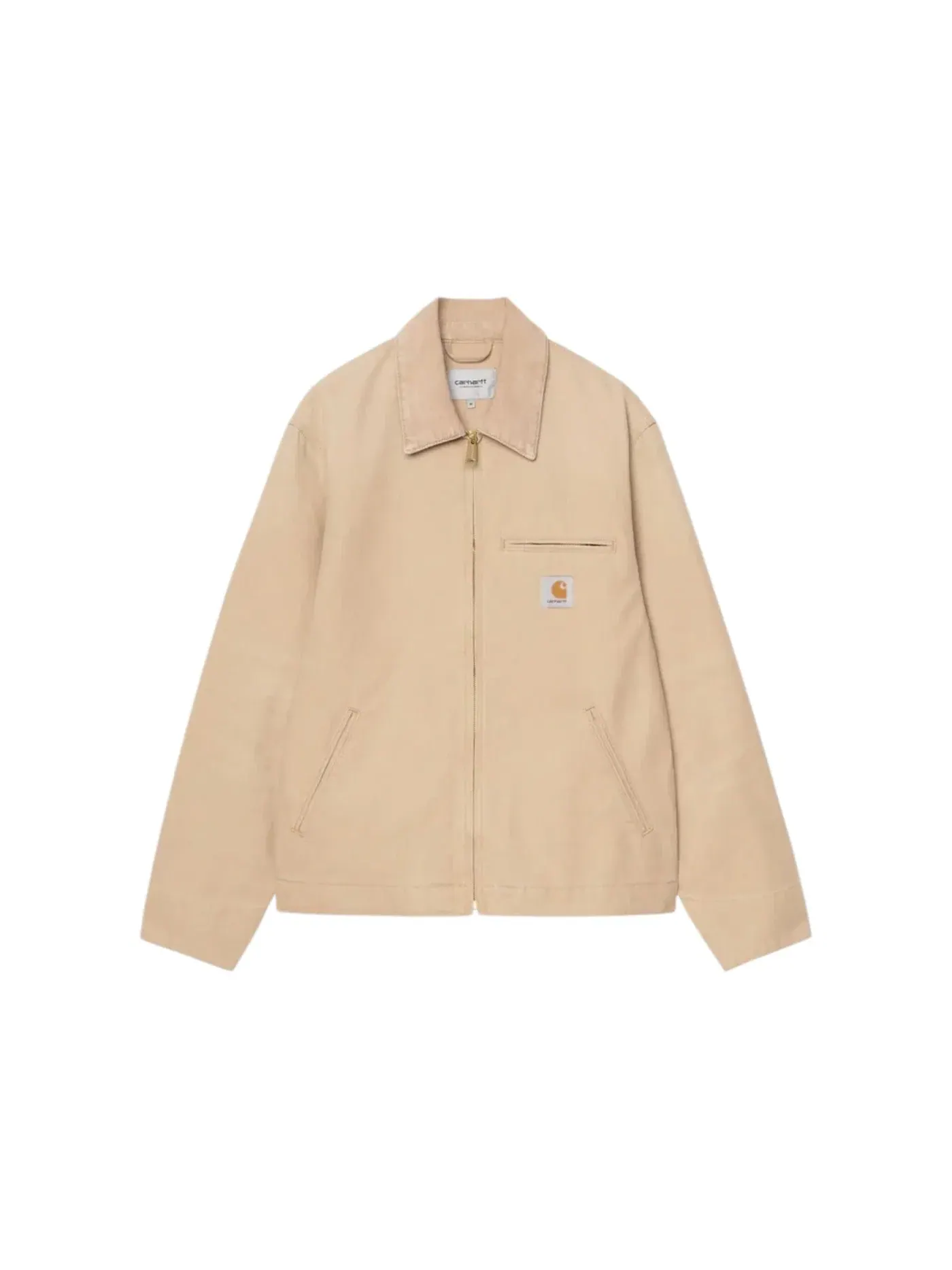 Мужская куртка с длинным рукавом Jacket (Stone Canvas) Carhartt — изображение 1 из 2, коричневый