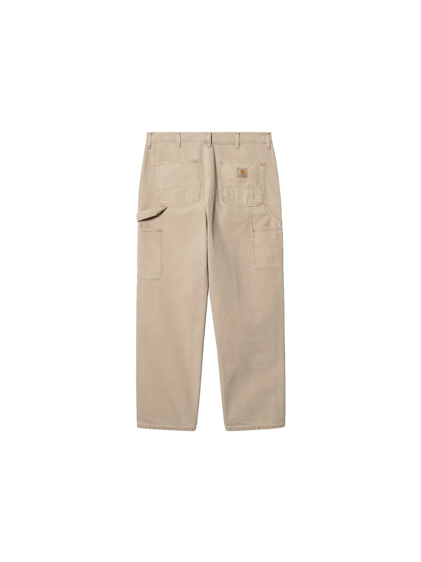 Мужские брюки из парусины с двойным коленом Carhartt WIP Double Knee Dearborn Canvas 12oz Relaxed Straight Fit — 2