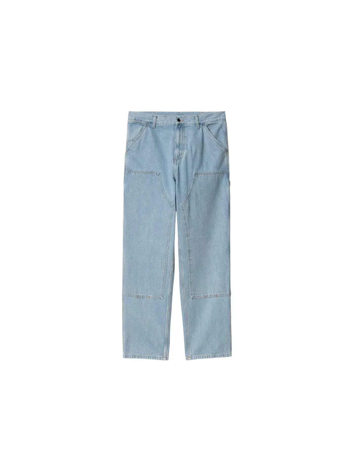 Мужские брюки двойные колено Carhartt — изображение 1 из 2, синий