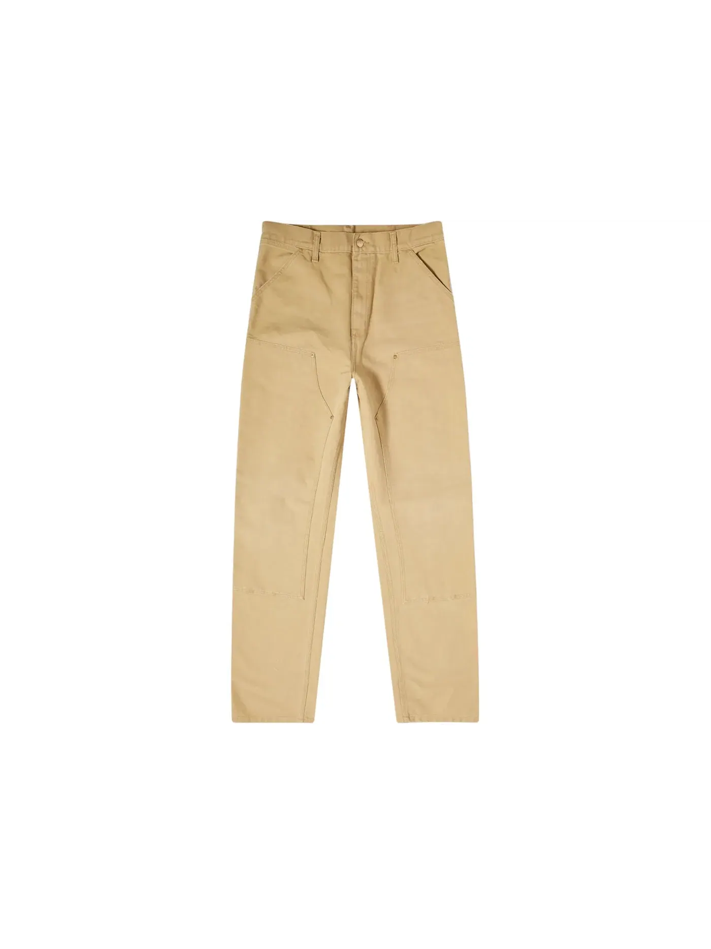Мужские брюки из канваса Pants Carhartt — изображение 1 из 1, коричневый