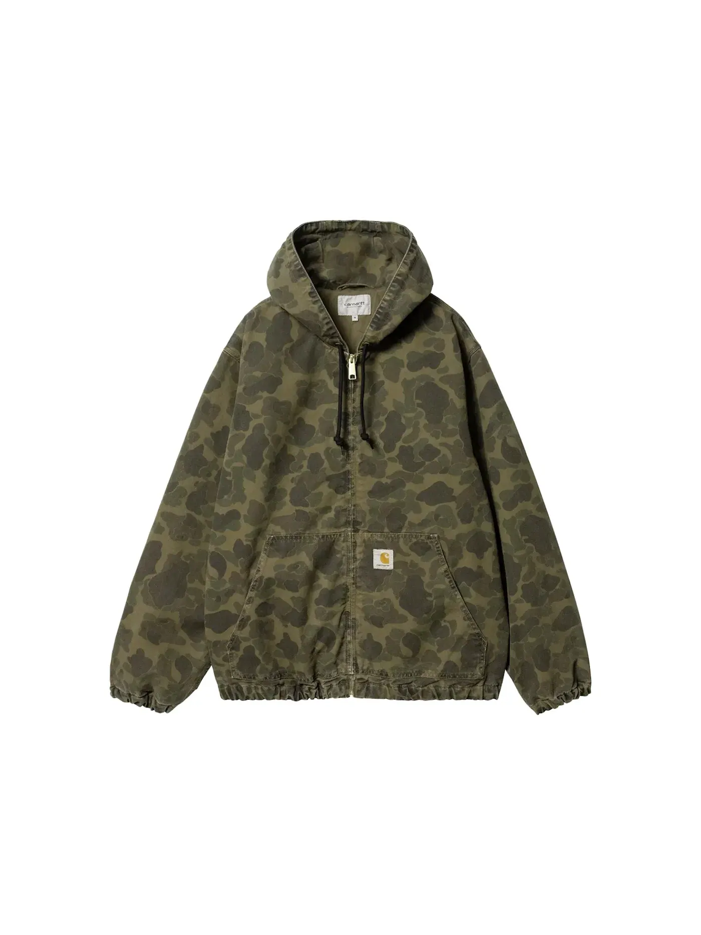 Мужская активная куртка Duck Camo Carhartt WIP — изображение 1 из 2, зеленый/зеленый