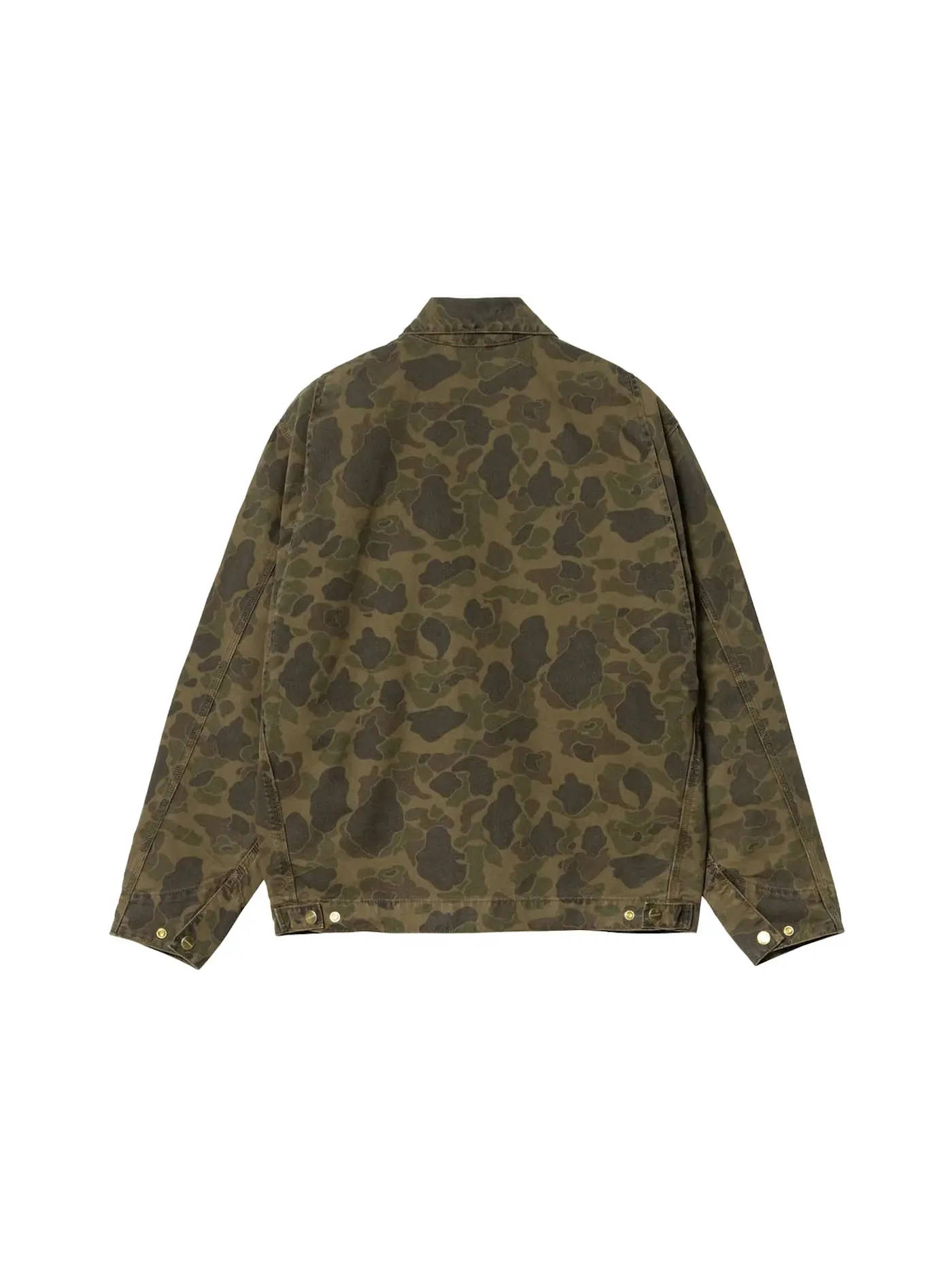 Мужская куртка-детройт с принтом Carhartt WIP Duck Camo Detroit Jacket Carhartt — изображение 2 из 2, зеленый/зеленый