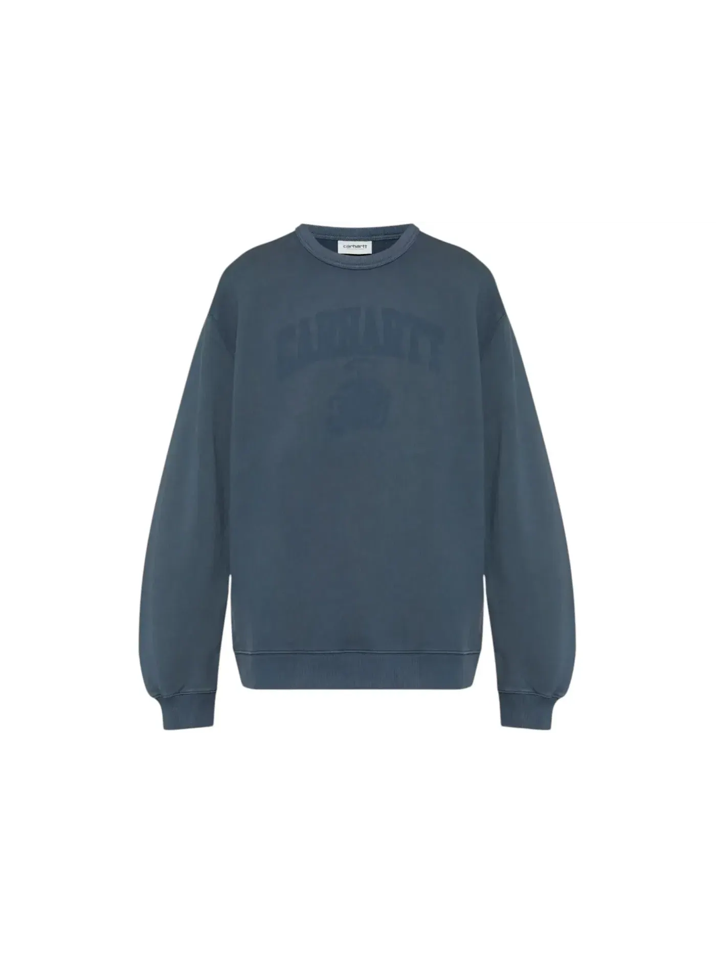 Унисекс худи Carhartt WIP Faded Pond Corps Sweat, Deep Night — изображение 1 из 1