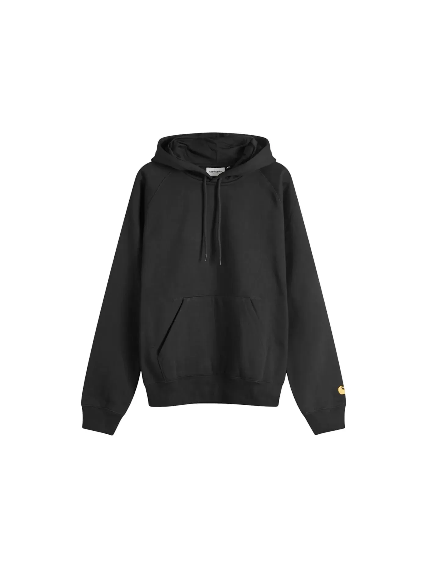Мужской худи с капюшоном Hooded Chase Sweatshirt Carhartt — изображение 1 из 1, черный/золотистый