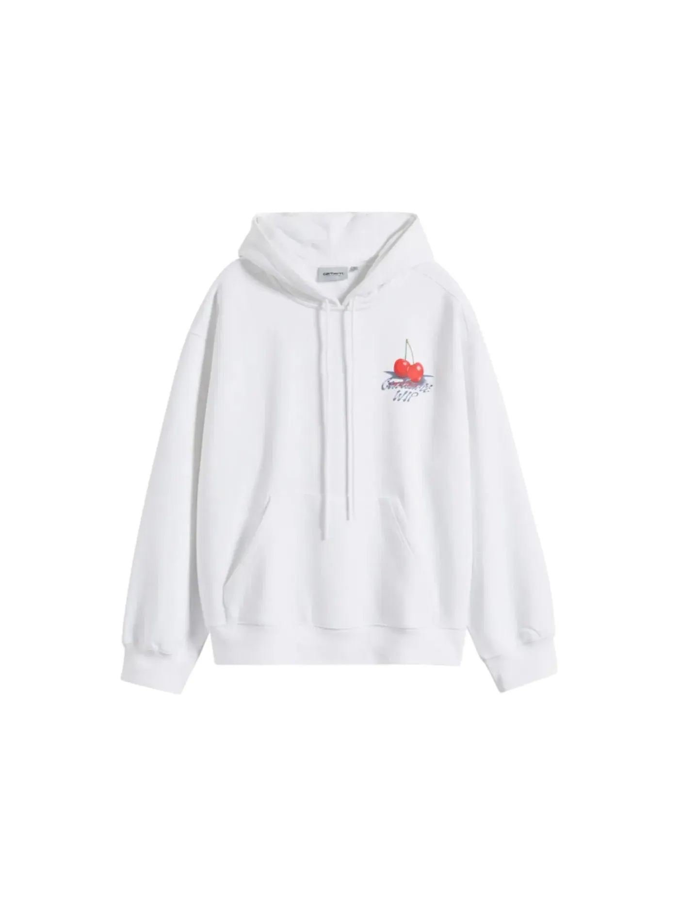 Мужской свитшот на молнии с капюшоном Carhartt WIP Jake Garcia Hood Fleece — изображение 1 из 1, белый