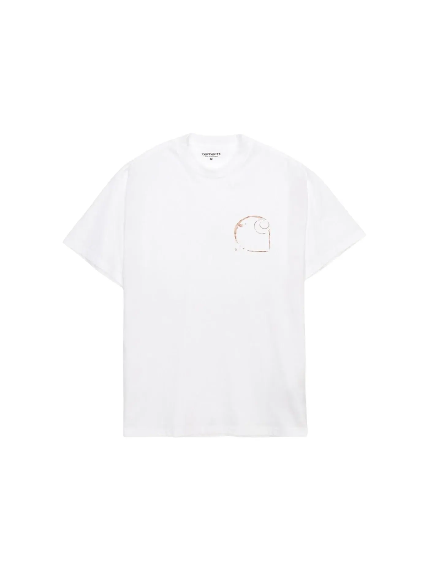 Мужская футболка с коротким рукавом Carhartt — изображение 1 из 1, белый
