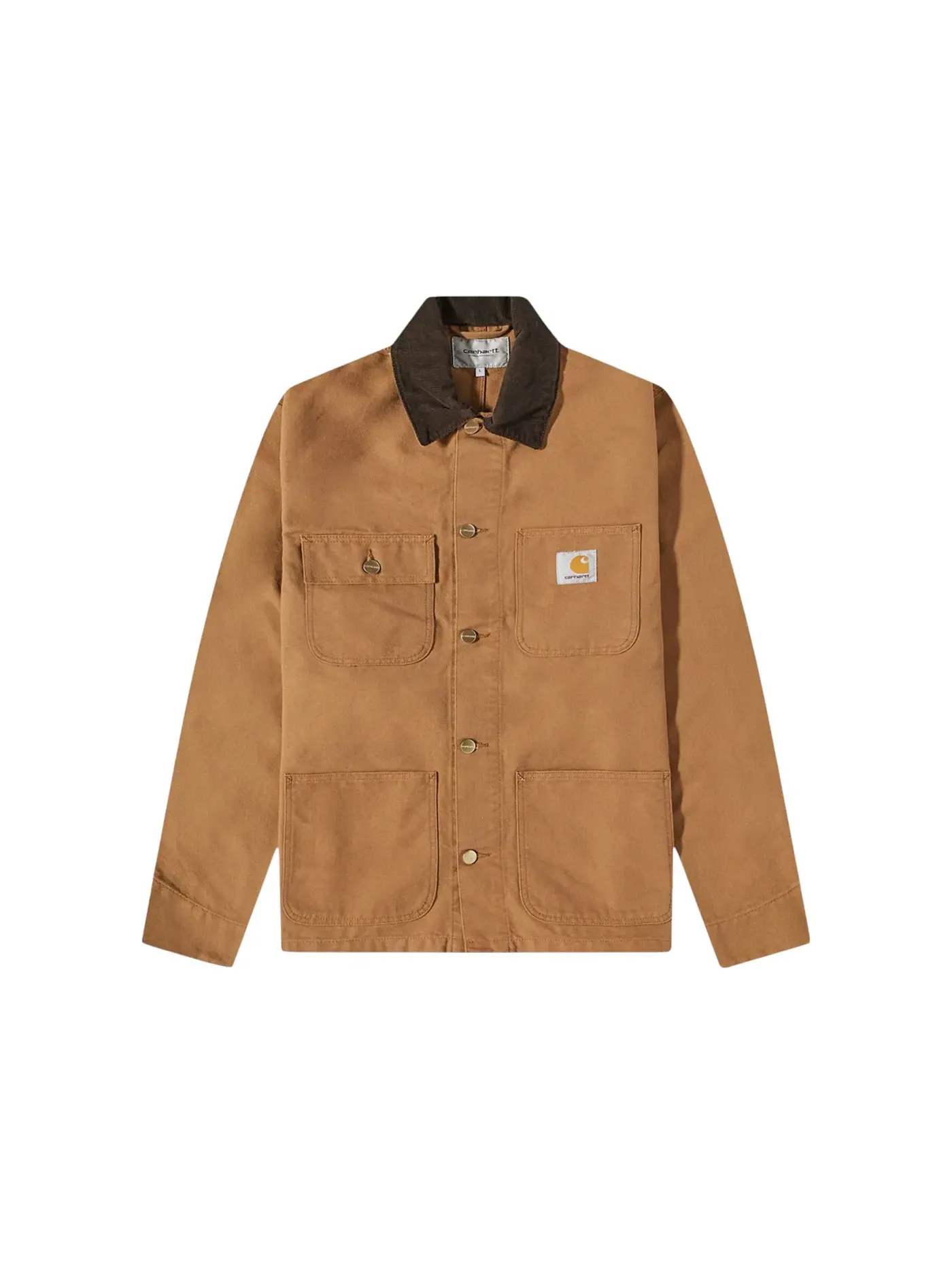 Мужское пальто утепленное Carhartt WIP Michigan Coat — изображение 1 из 1, коричневый