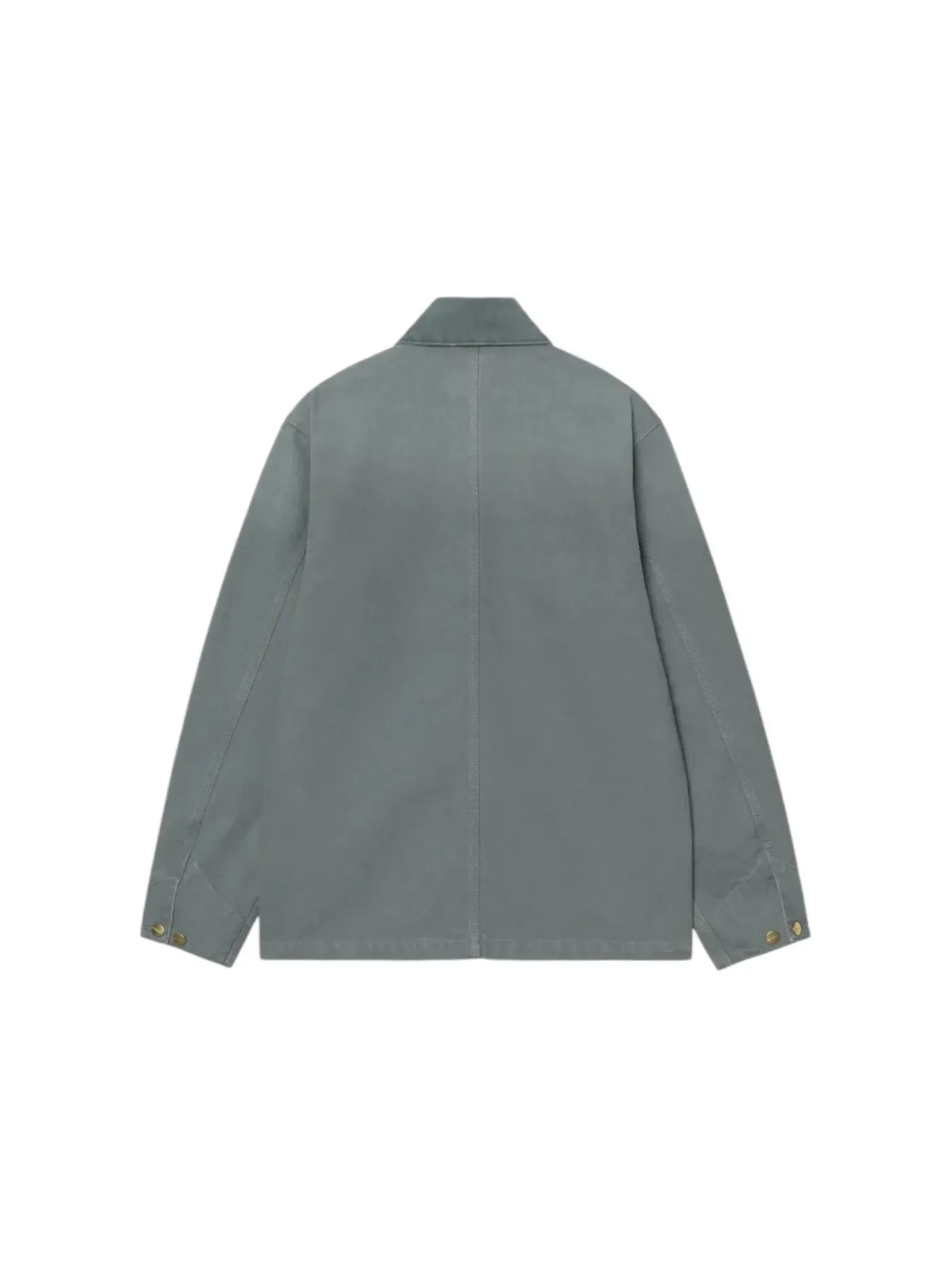 Мужская куртка-весна Carhartt Michigan Coat Spring Jacket (Stone Canvas) — изображение 2 из 2, синий