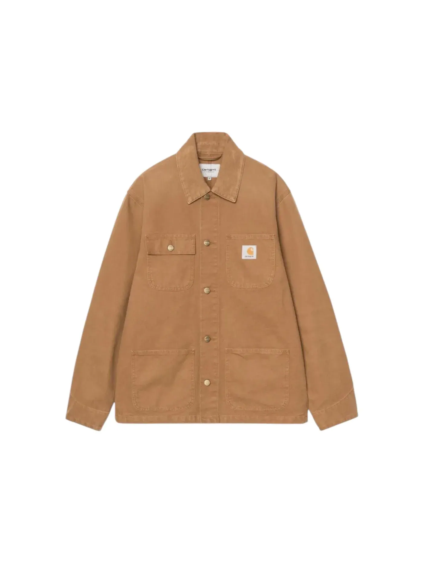 Мужская весенняя куртка Carhartt Michigan Coat Spring Jacket (Stone Canvas) — изображение 1 из 2, коричневый