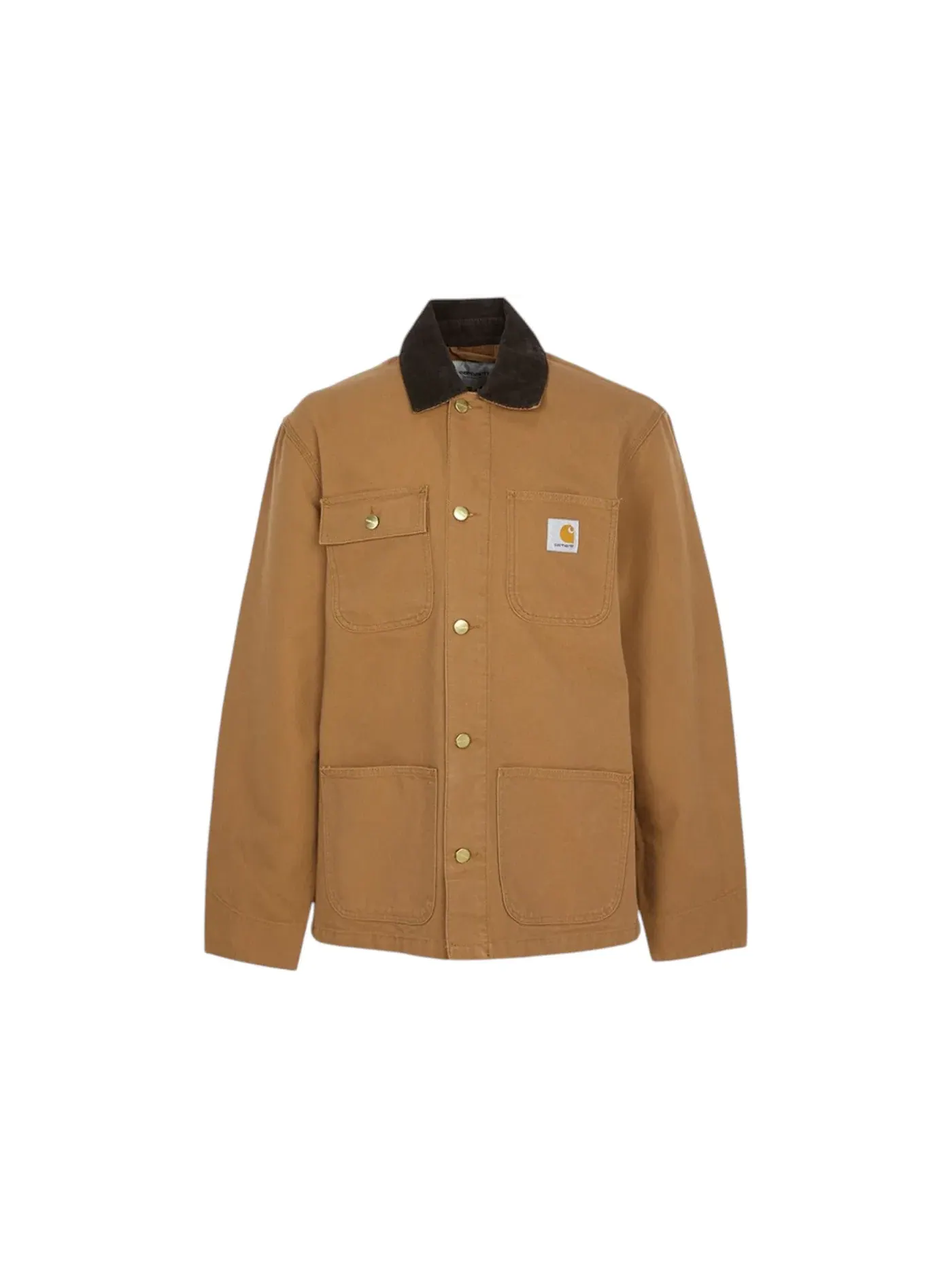 Мужская куртка из вельвета Michigan Carhartt — изображение 1 из 1, коричневый