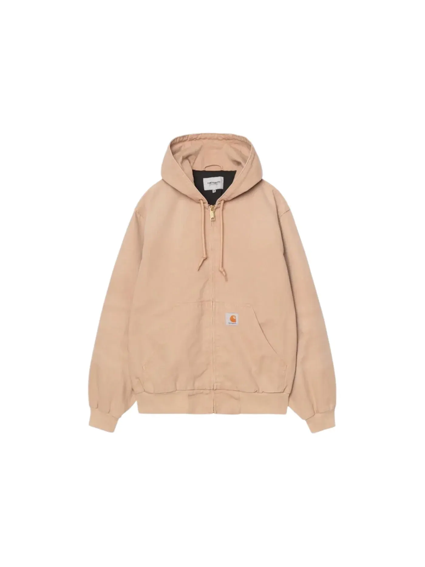 Мужская куртка с длинным рукавом Jacket (Stone Canvas) Carhartt — изображение 1 из 2, коричневый