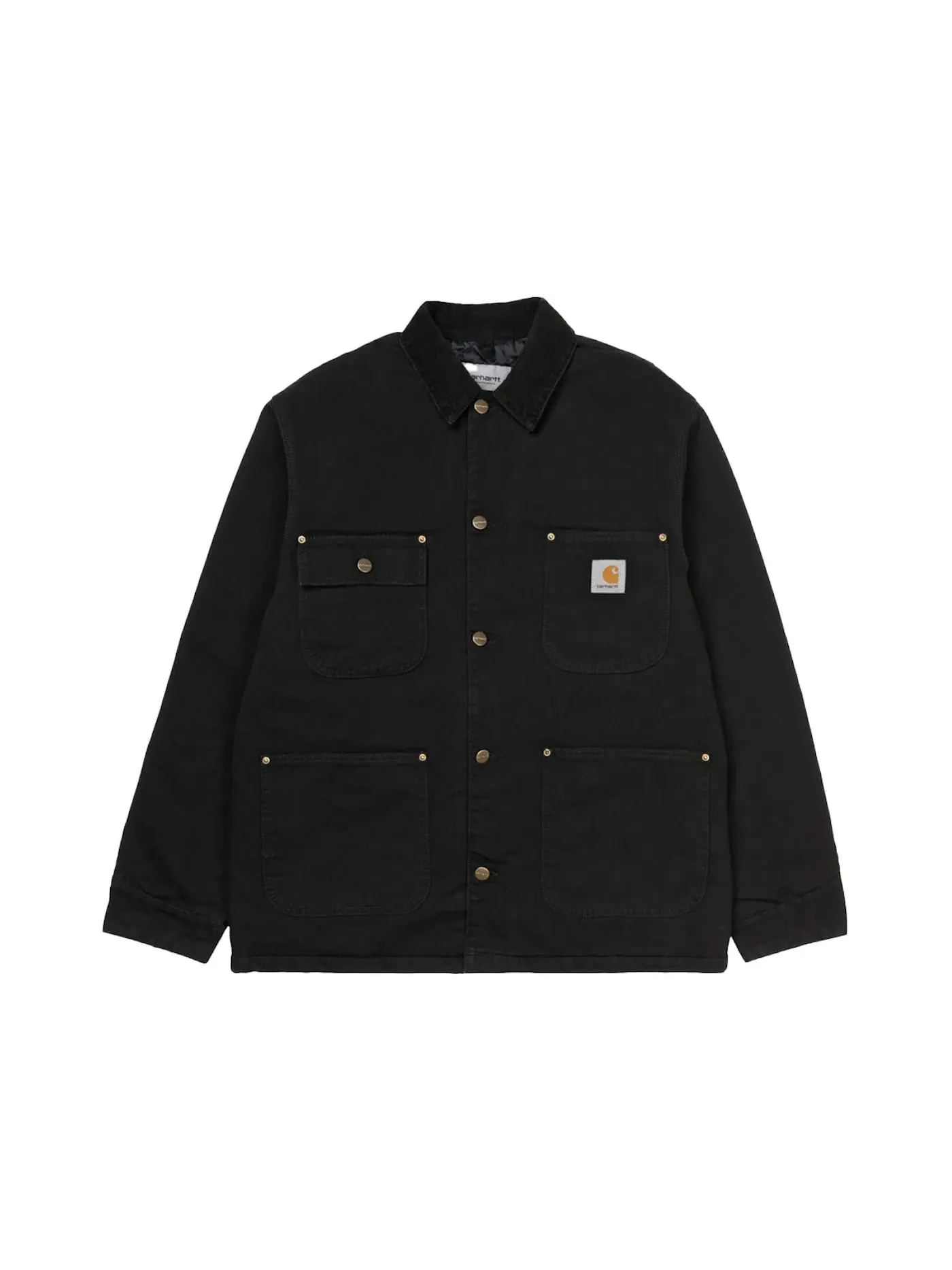 Мужская куртка-чукка с длинным рукавом OG Chore Coat Carhartt — изображение 1 из 2, черный