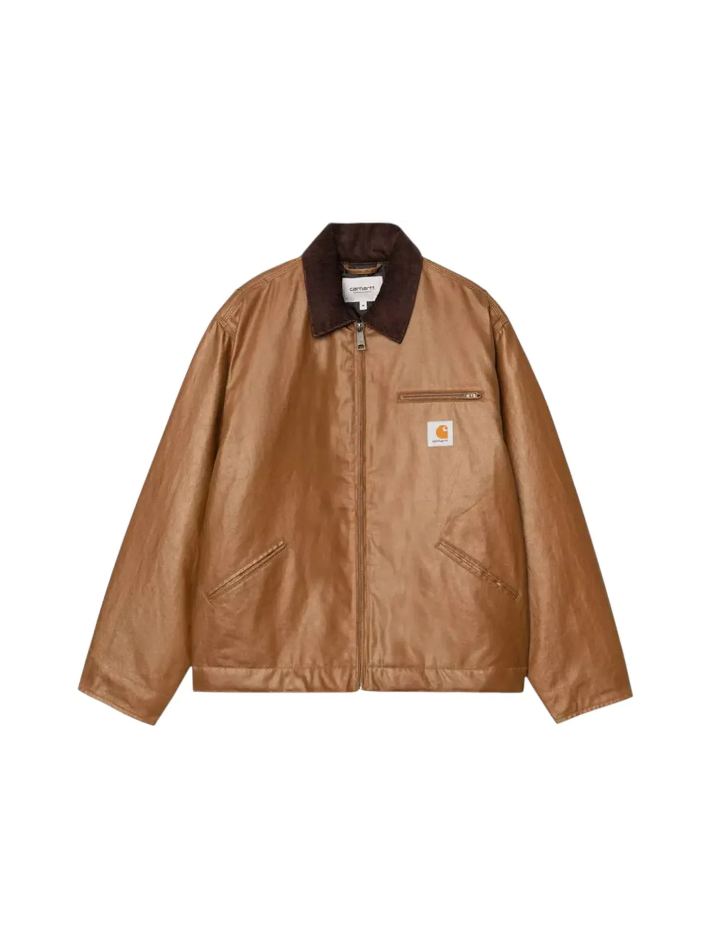 Унисекс-куртка с воротником-стойкой OG Dean Jacket Carhartt — изображение 1 из 2, коричневый