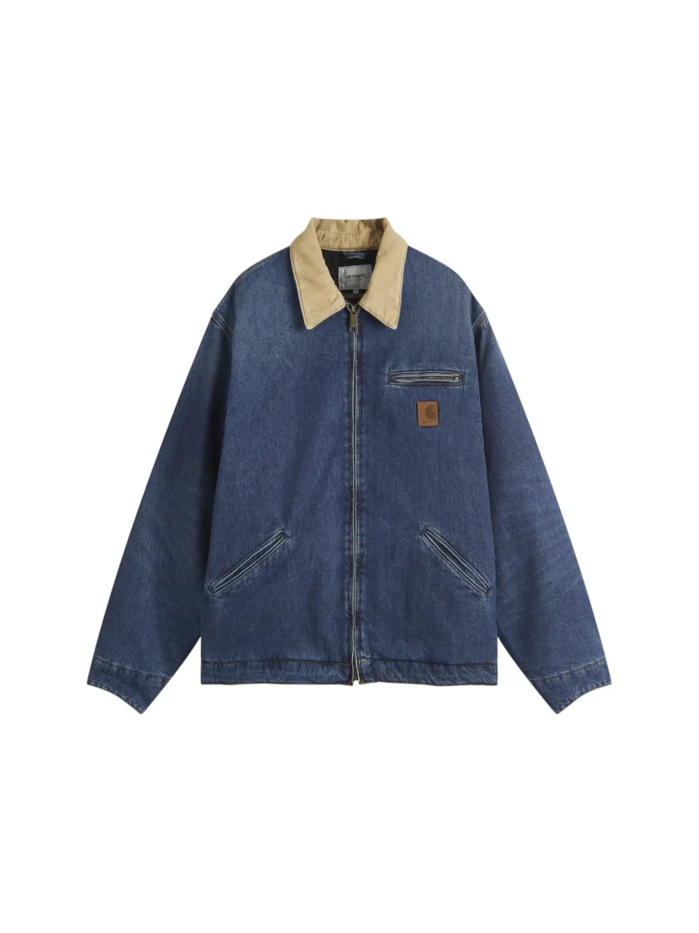 Мужская куртка с длинным рукавом OG Detroit Carhartt — изображение 1 из 1, синий/коричневый