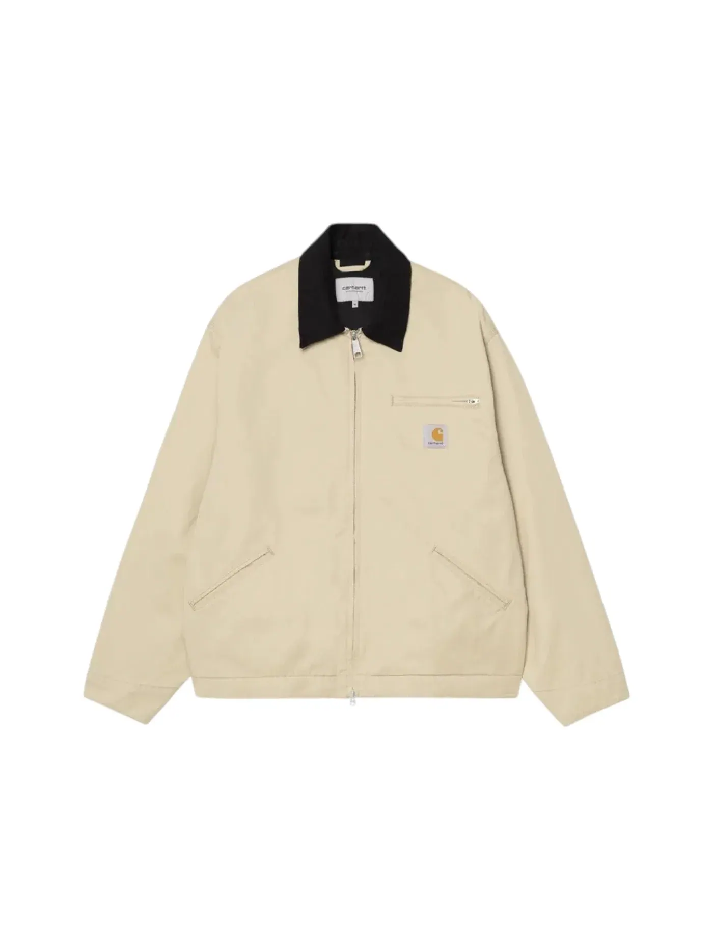 Мужская куртка с длинным рукавом Jacket (Twill) Carhartt — изображение 1 из 2, черный