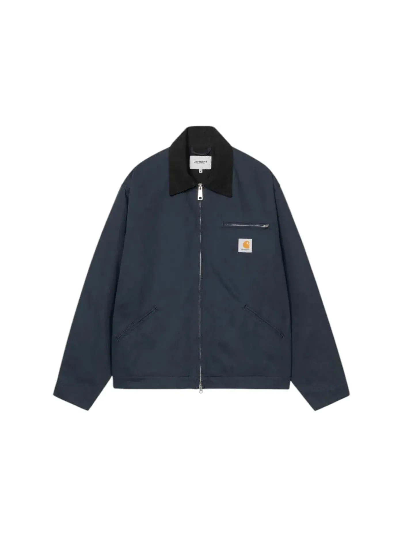 Мужская куртка-ветровка с длинным рукавом Carhartt — изображение 1 из 2, глубокий/черный