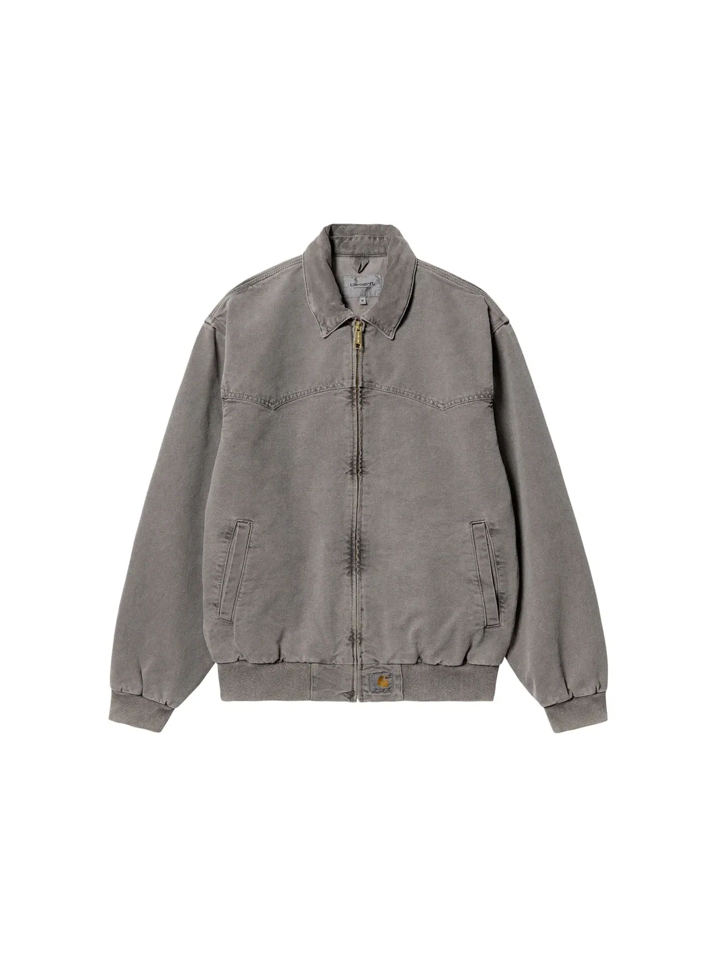 Мужская куртка с длинным рукавом OG Santa Fe Dearborn Canvas 12oz Carhartt — изображение 1 из 2, черный