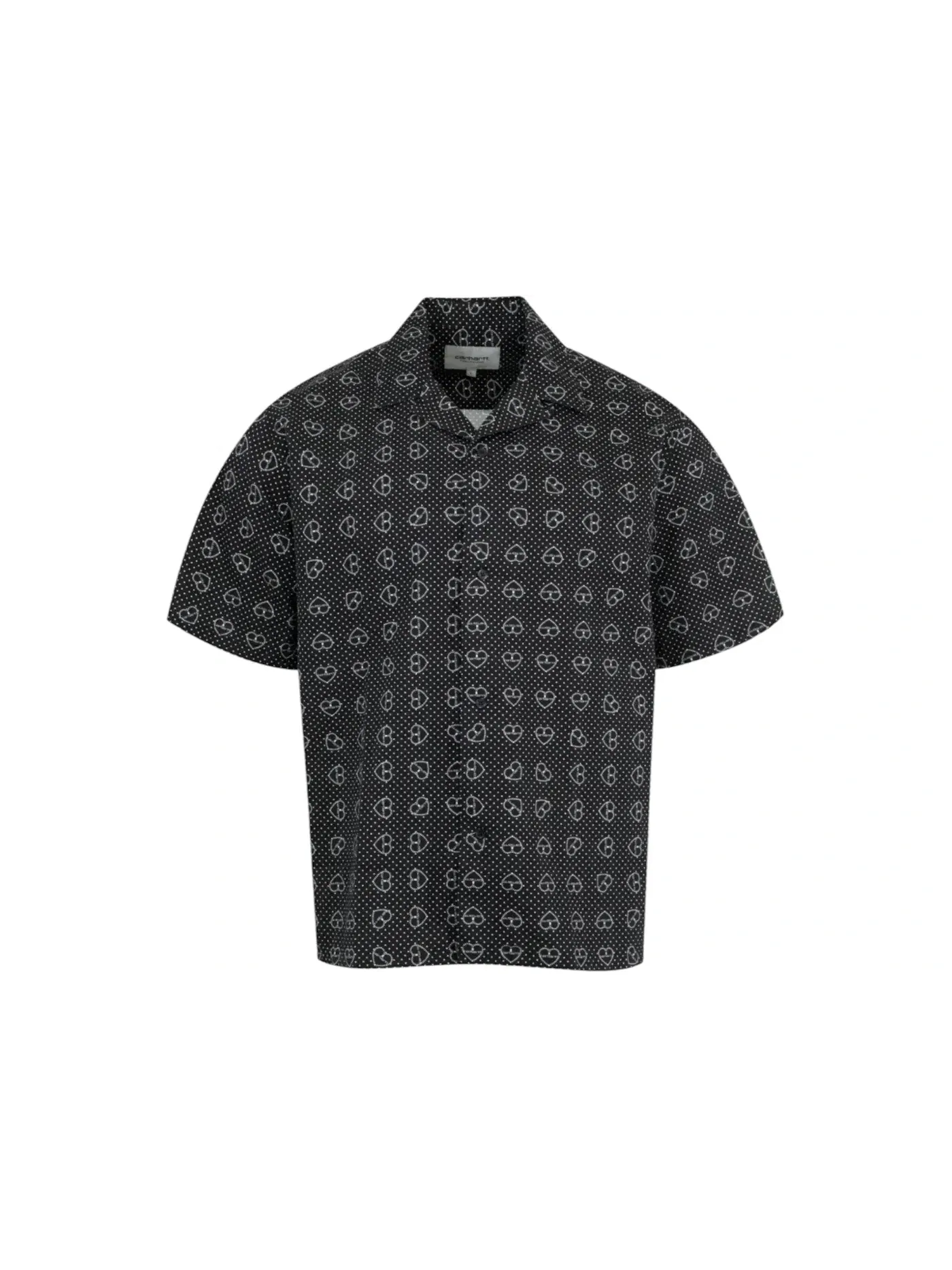 Унисекс рубашка с принтом Shirt Carhartt — изображение 1 из 1, черный