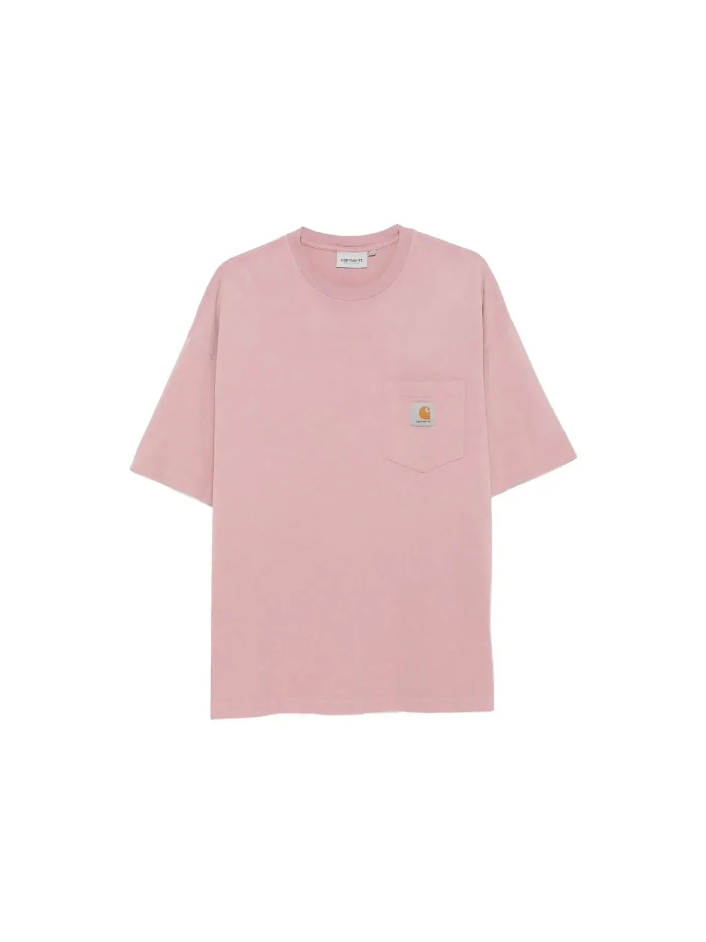 Унисекс футболка хлопковая T-shirt Carhartt, Chalk Washed — изображение 1 из 1