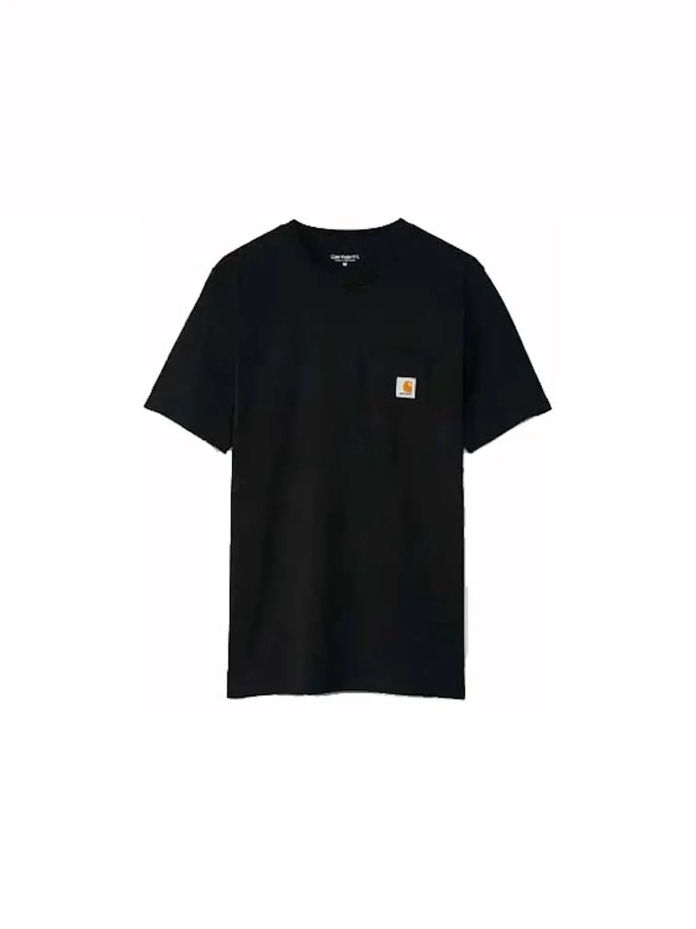 Футболка с нагрудным карманом Carhartt T-Shirt — изображение 1 из 1, черный
