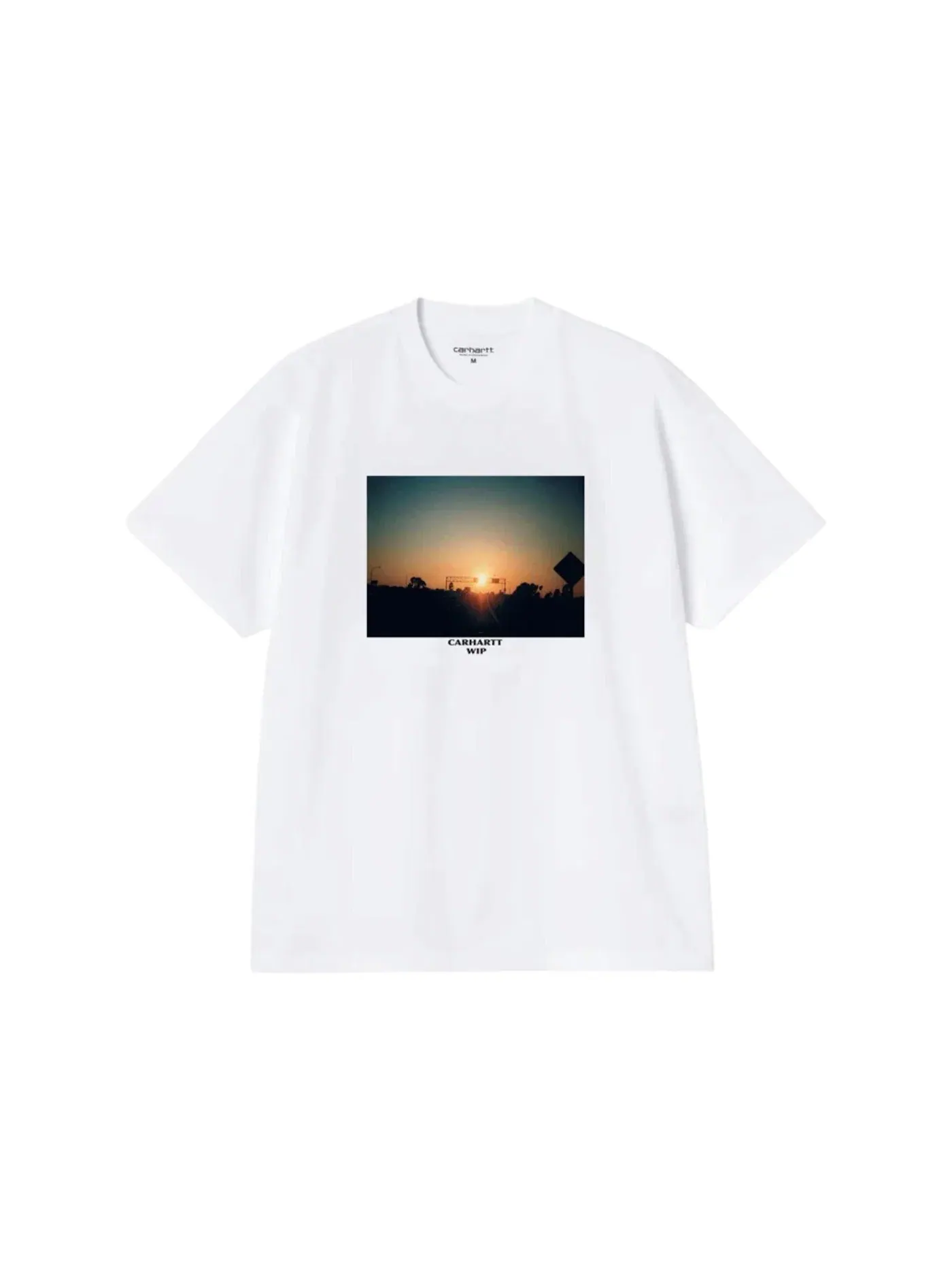 Футболка с принтом Carhartt — изображение 1 из 1, белый