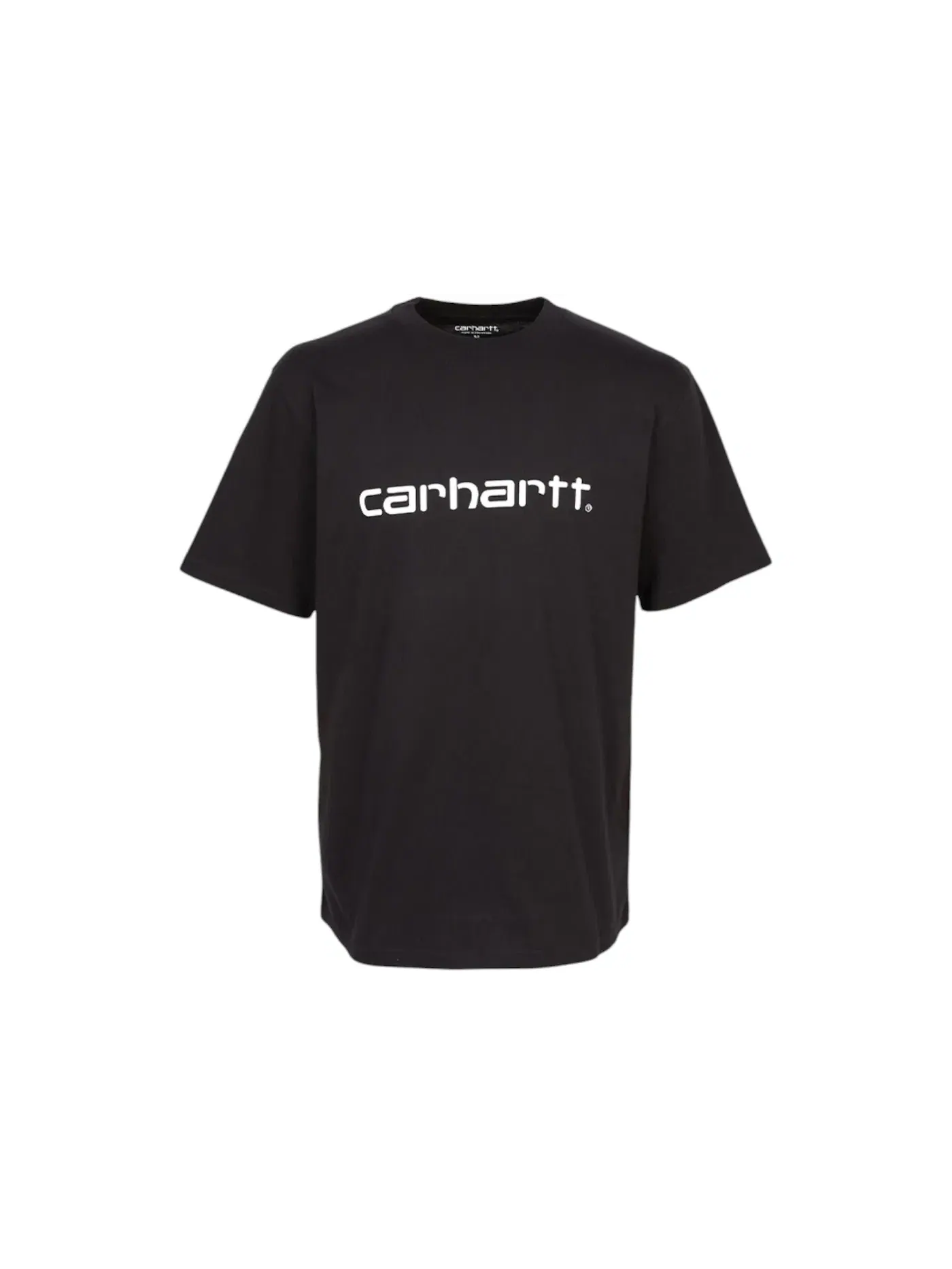 Мужская футболка с принтом Script T-shirt Carhartt — изображение 1 из 1, черный