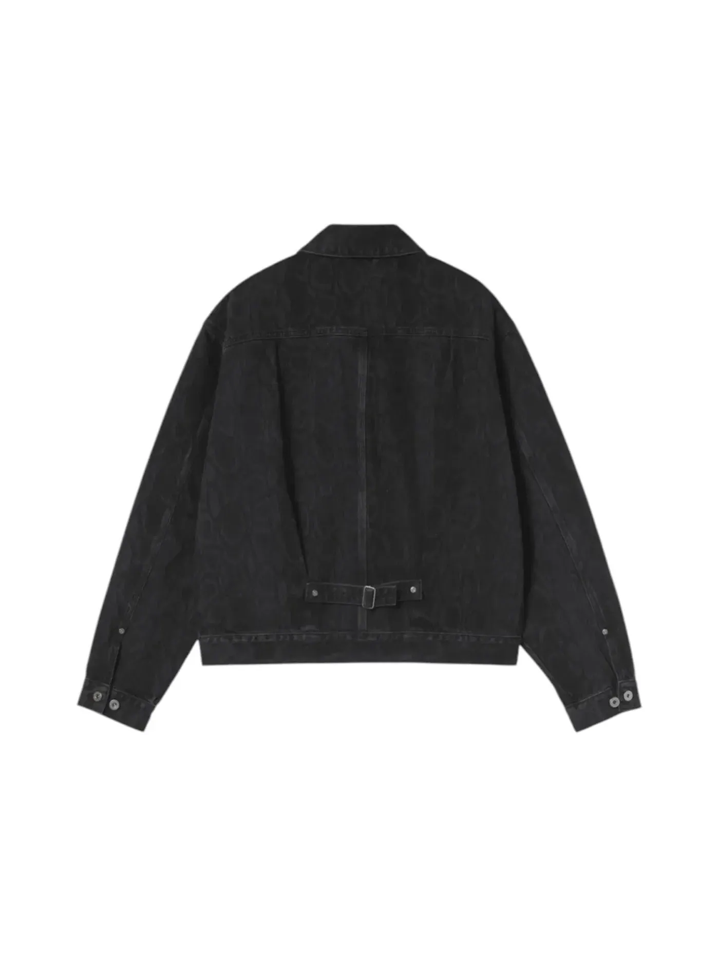 Мужская джинсовая куртка с принтом Belmar Carhartt WIP — изображение 2 из 2, черный